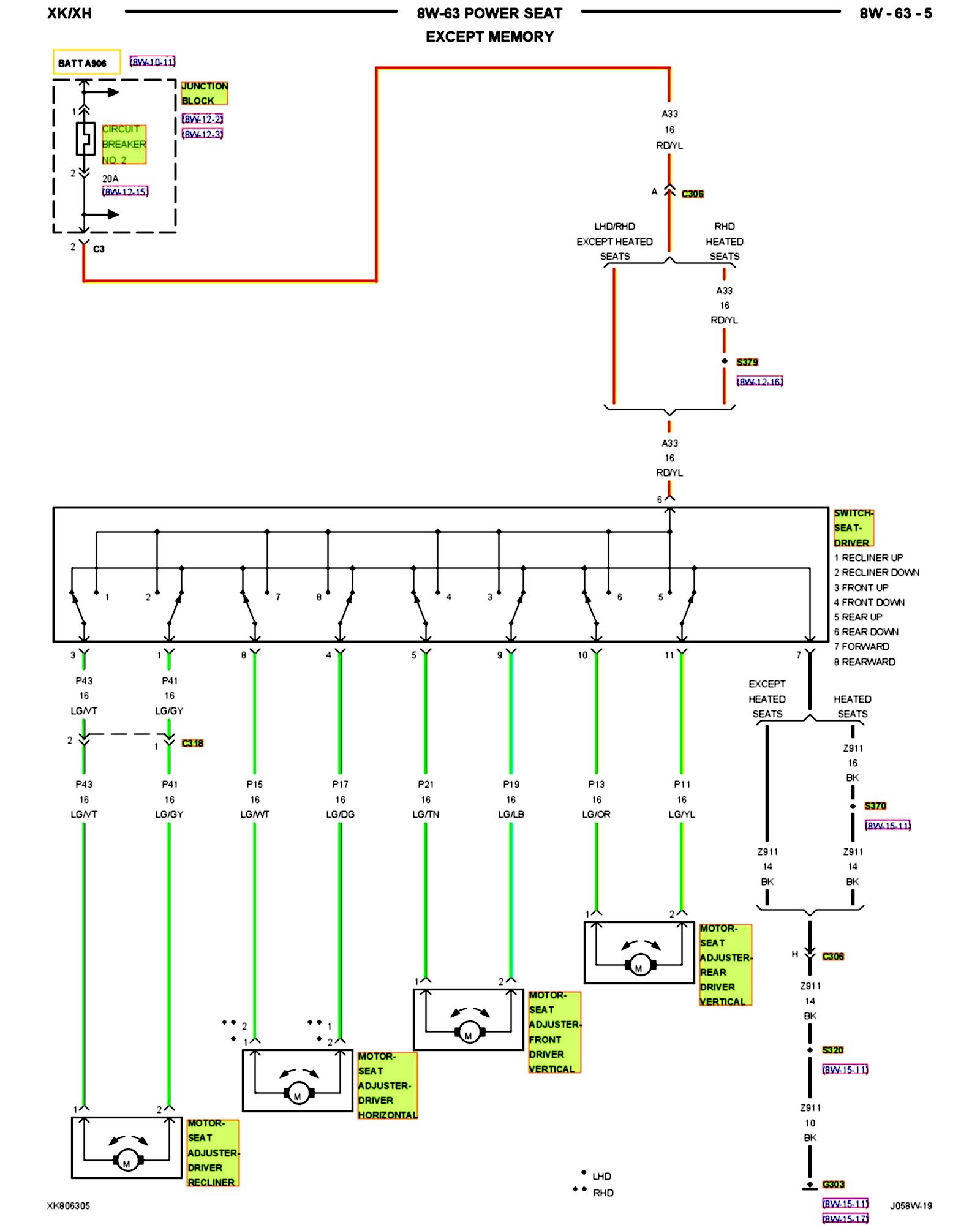 Factory service manual diagram