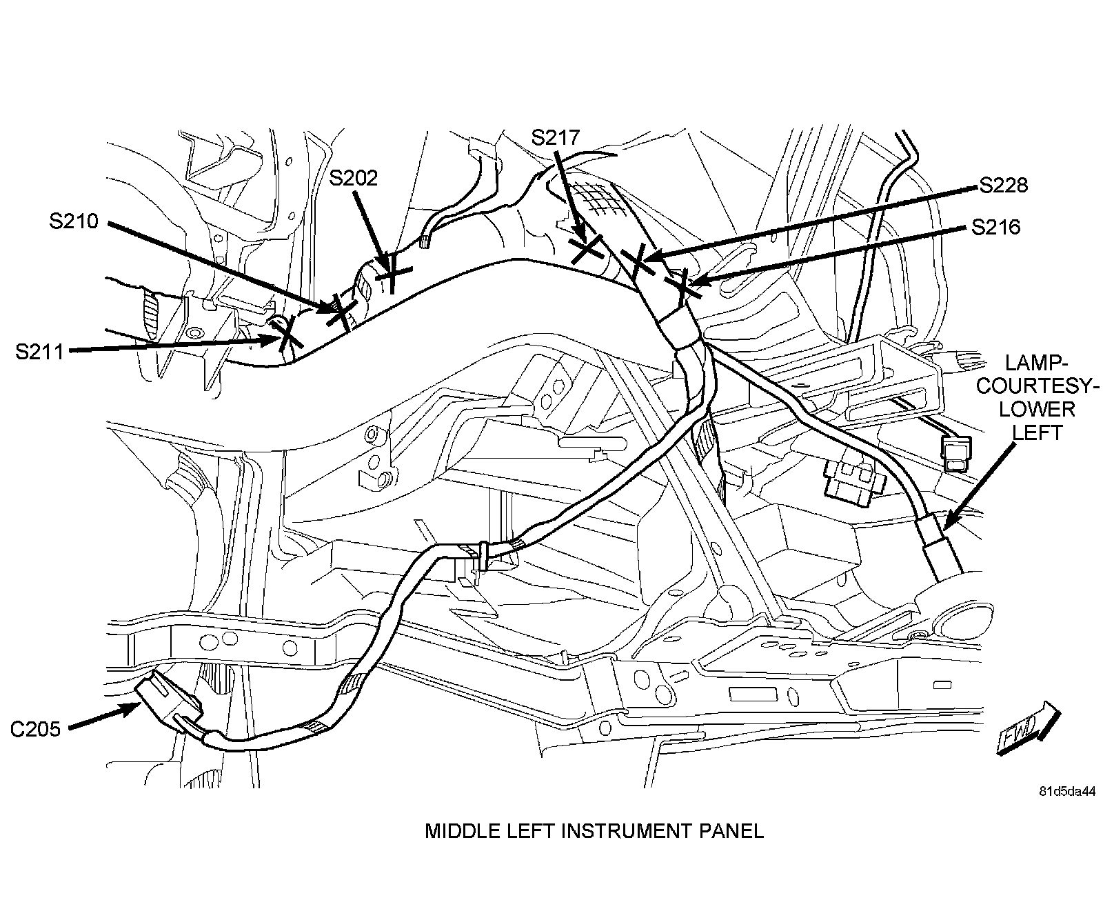 Factory service manual diagram