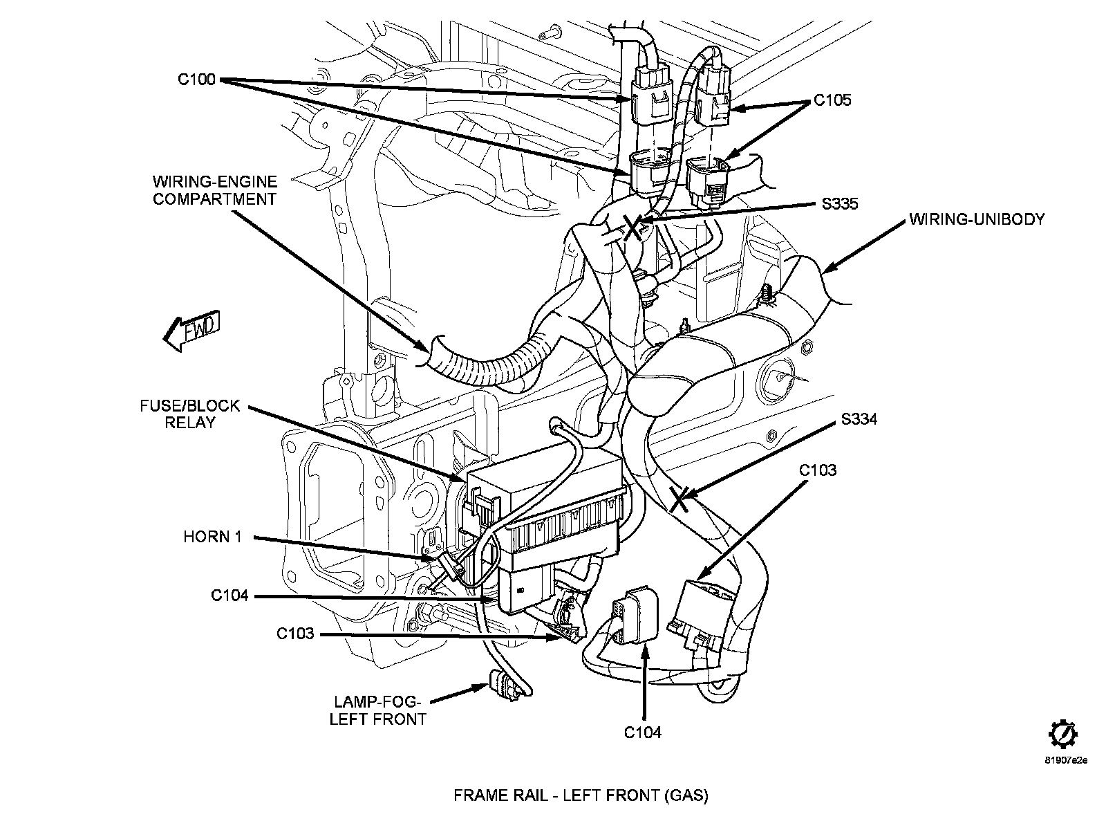Factory service manual diagram