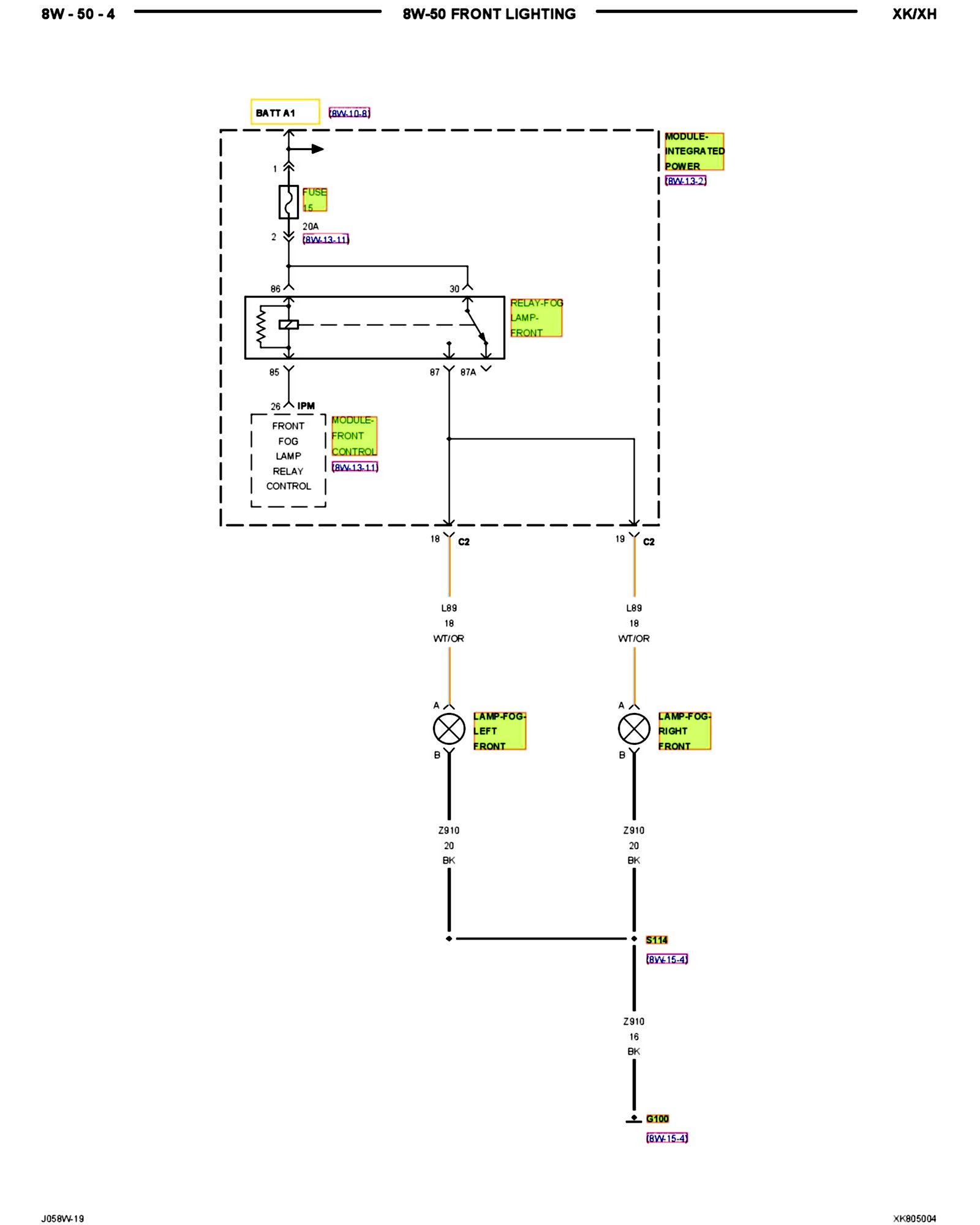 Factory service manual diagram