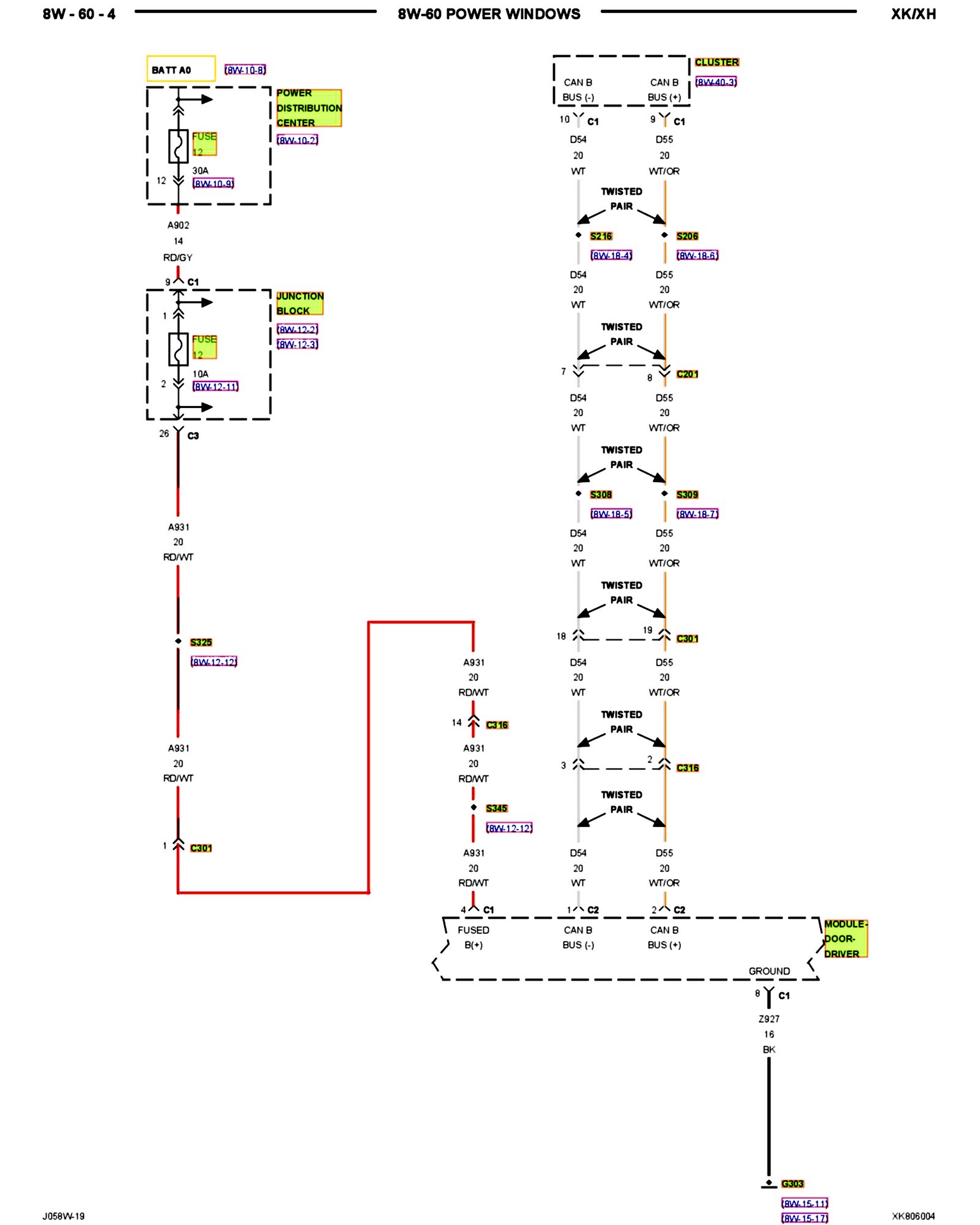 Factory service manual diagram