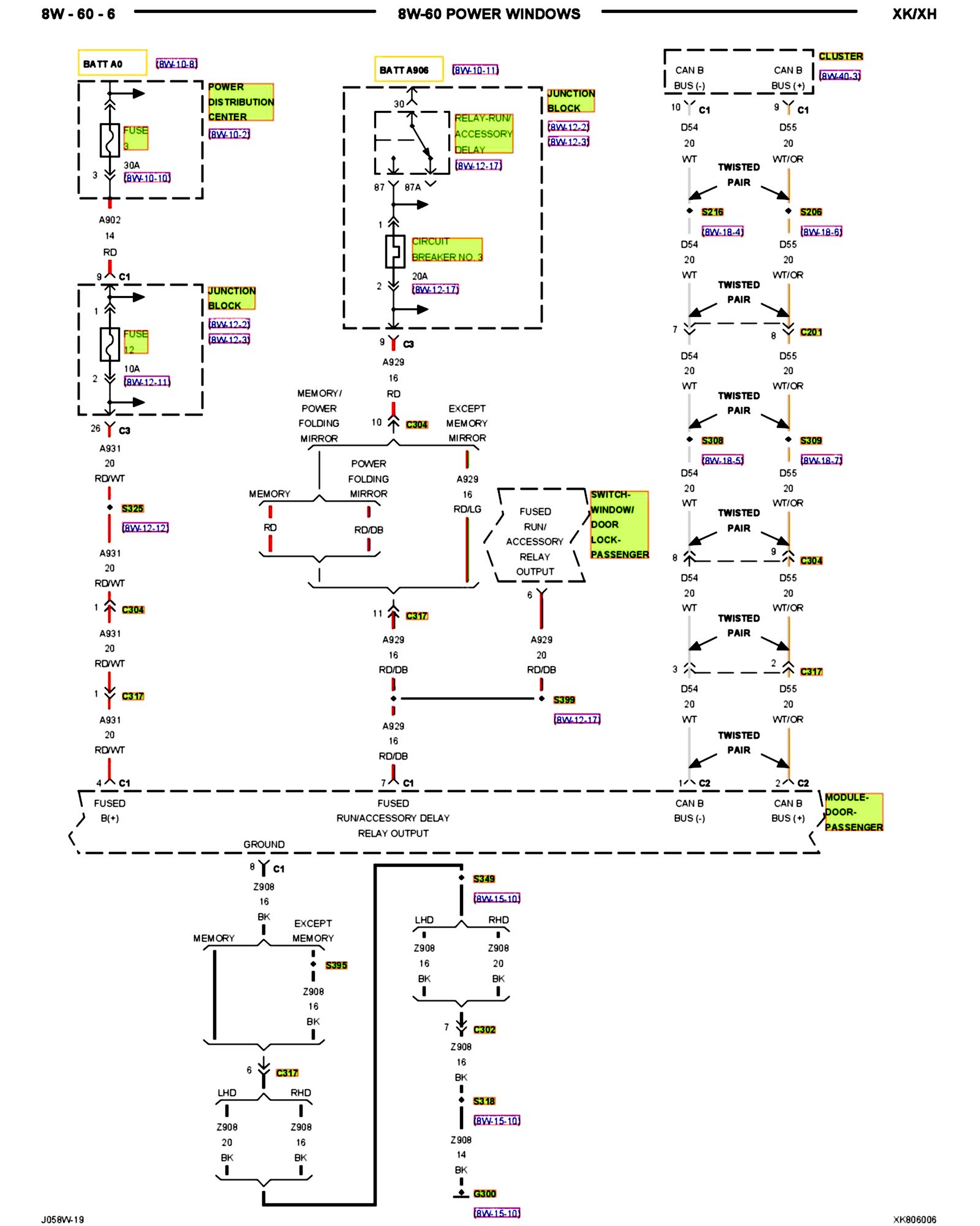 Factory service manual diagram