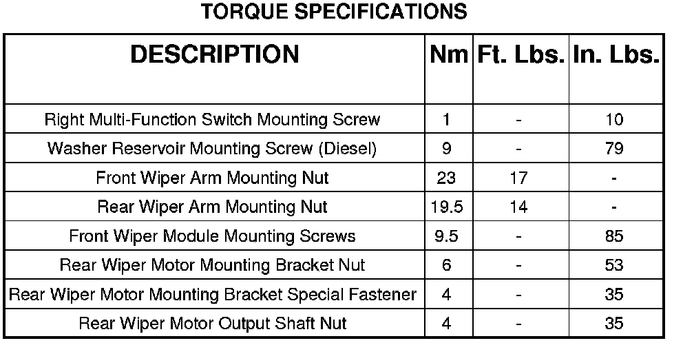 Factory service manual diagram