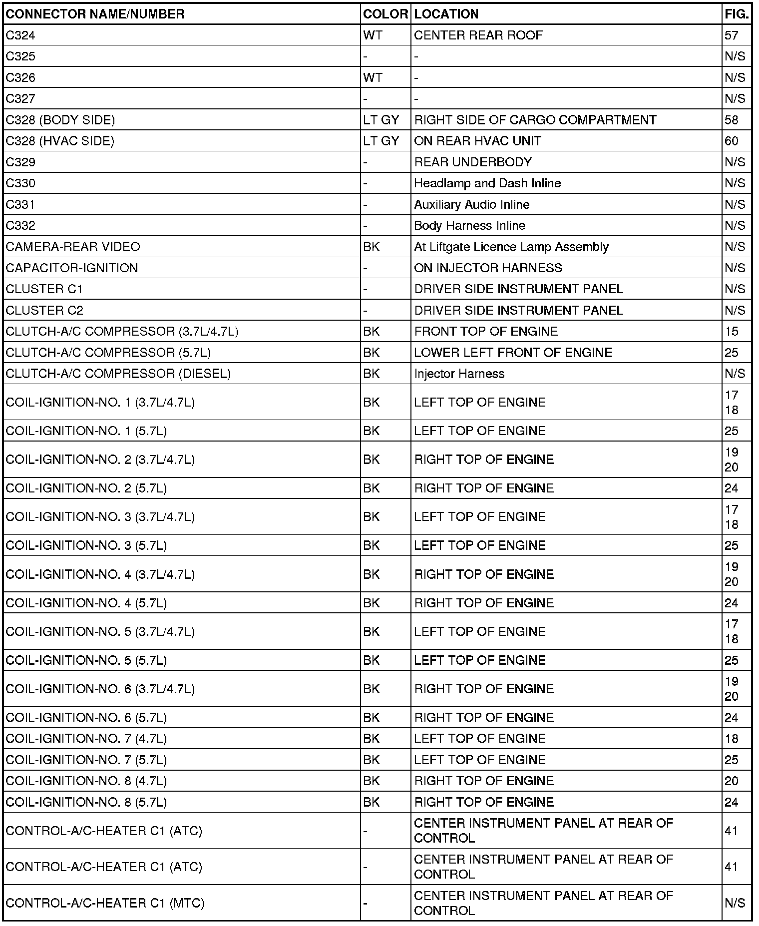 Factory service manual diagram