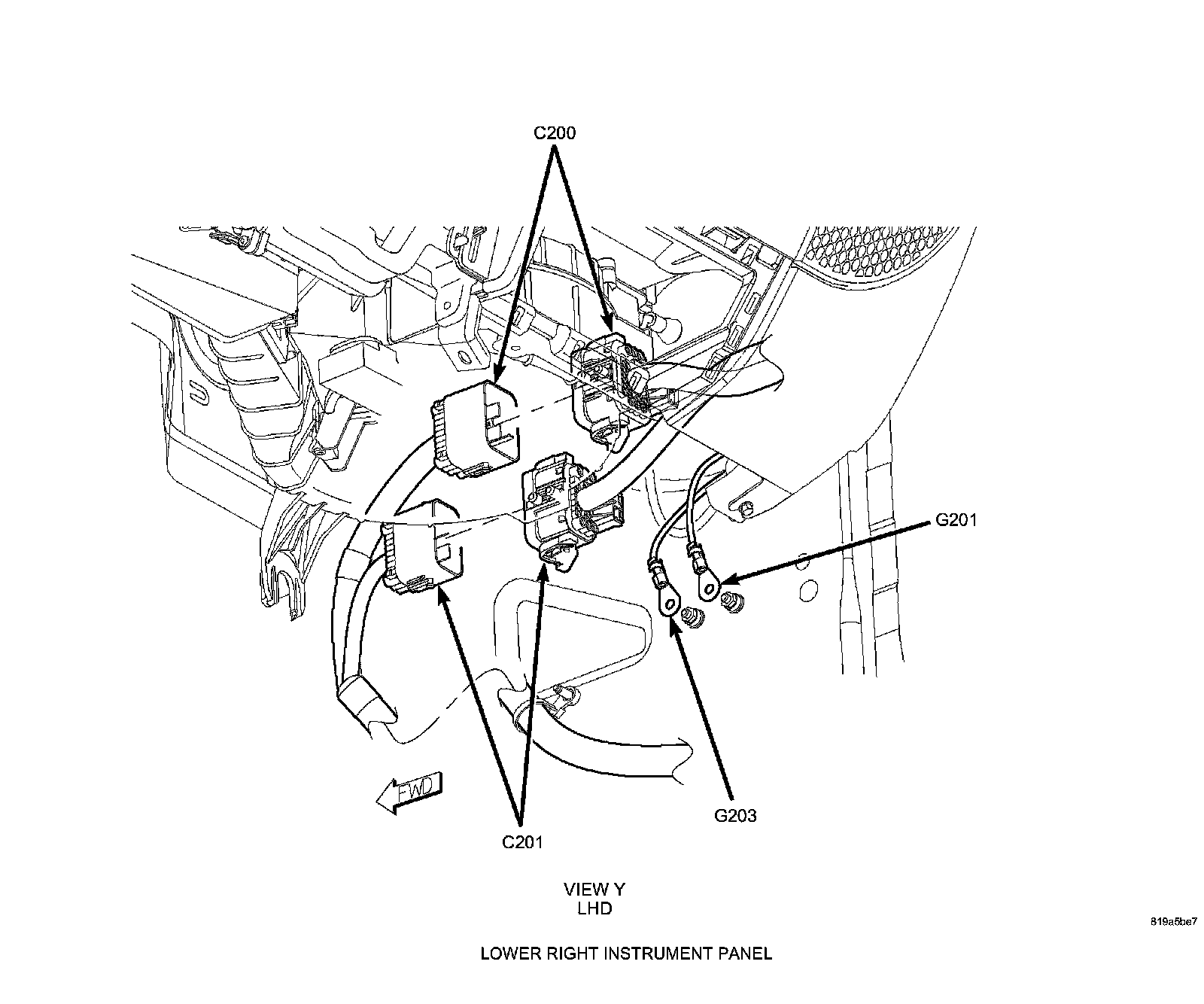 Factory service manual diagram