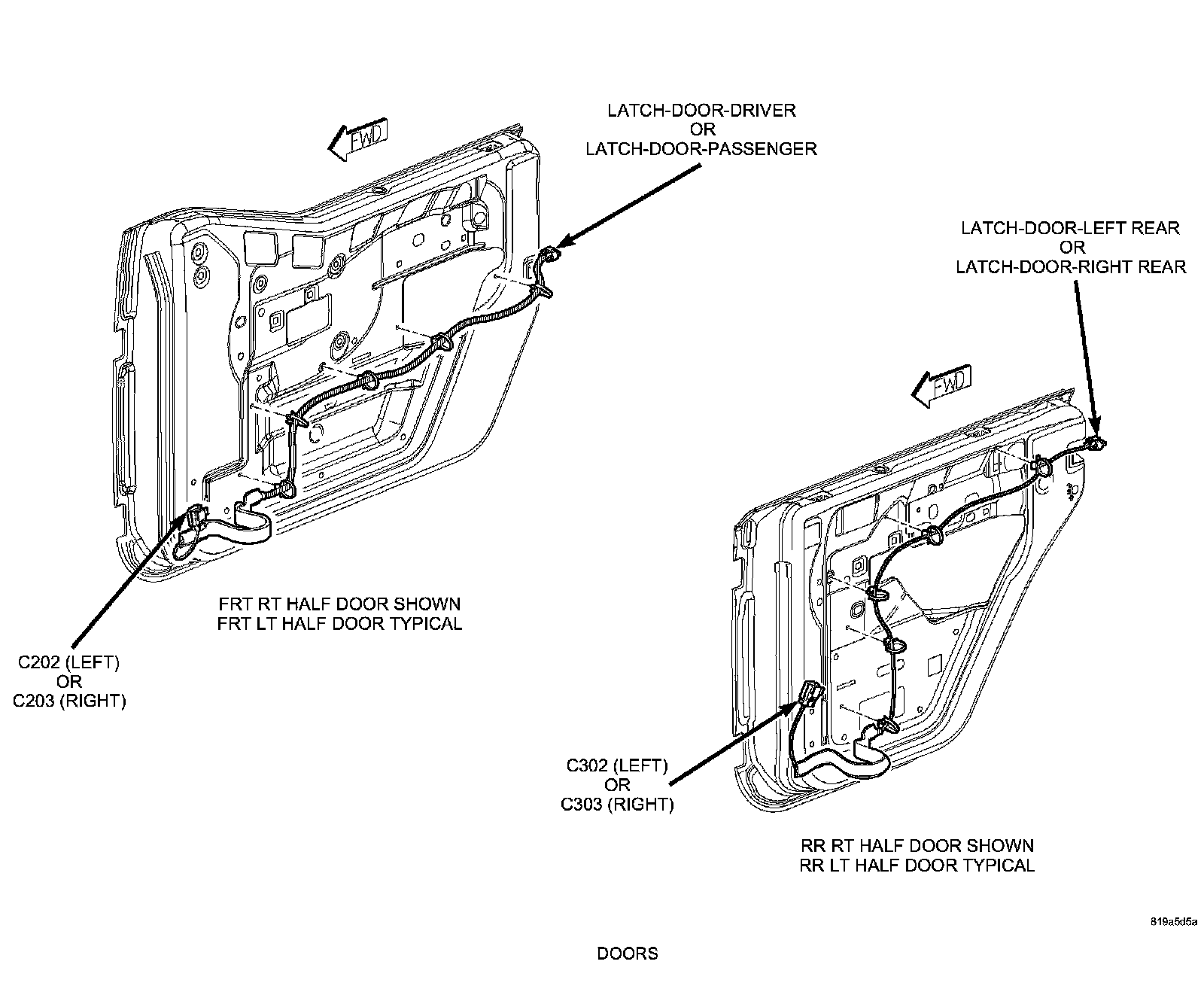 Factory service manual diagram