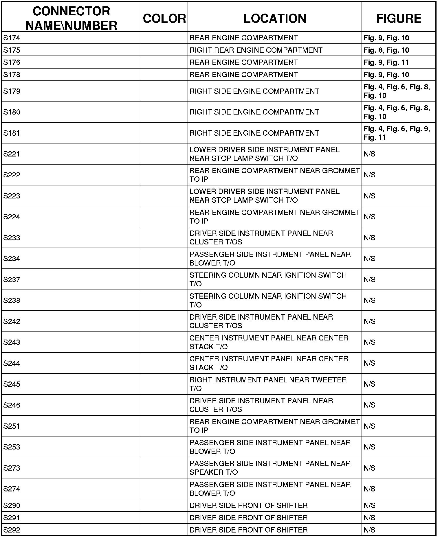 Factory service manual diagram
