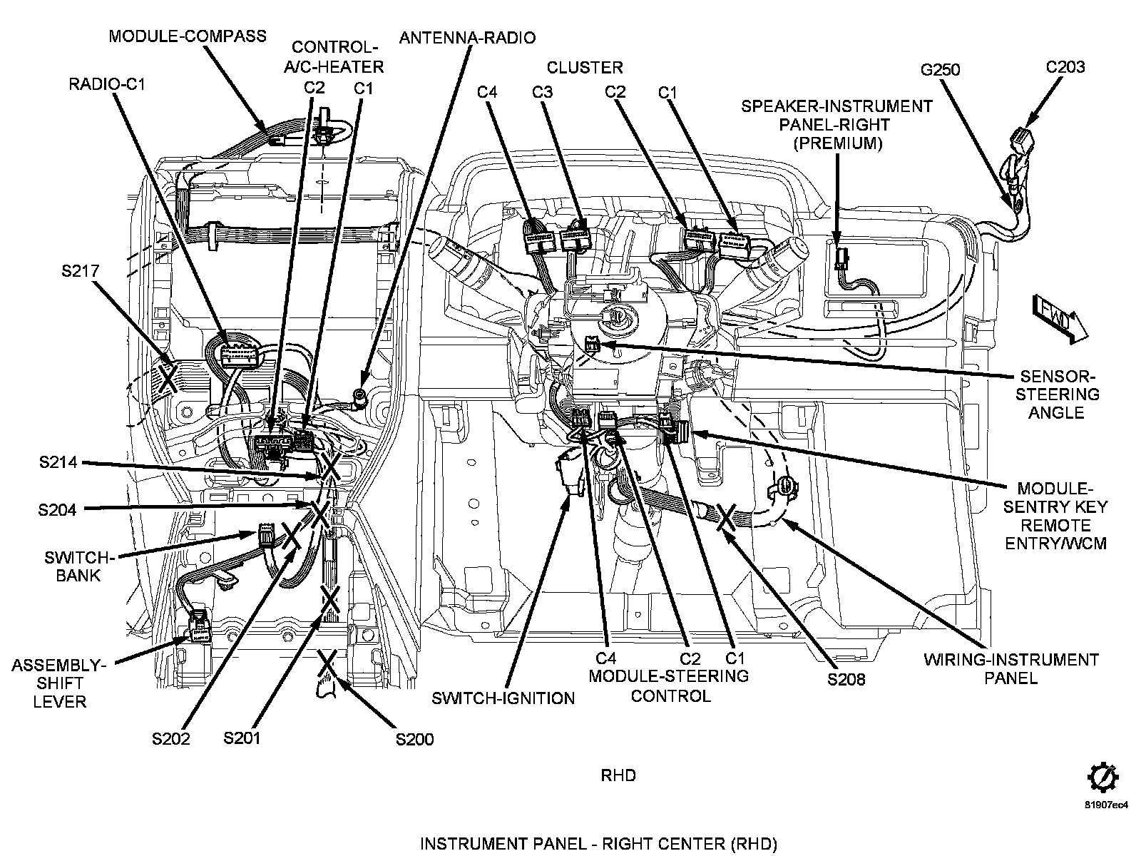 Factory service manual diagram