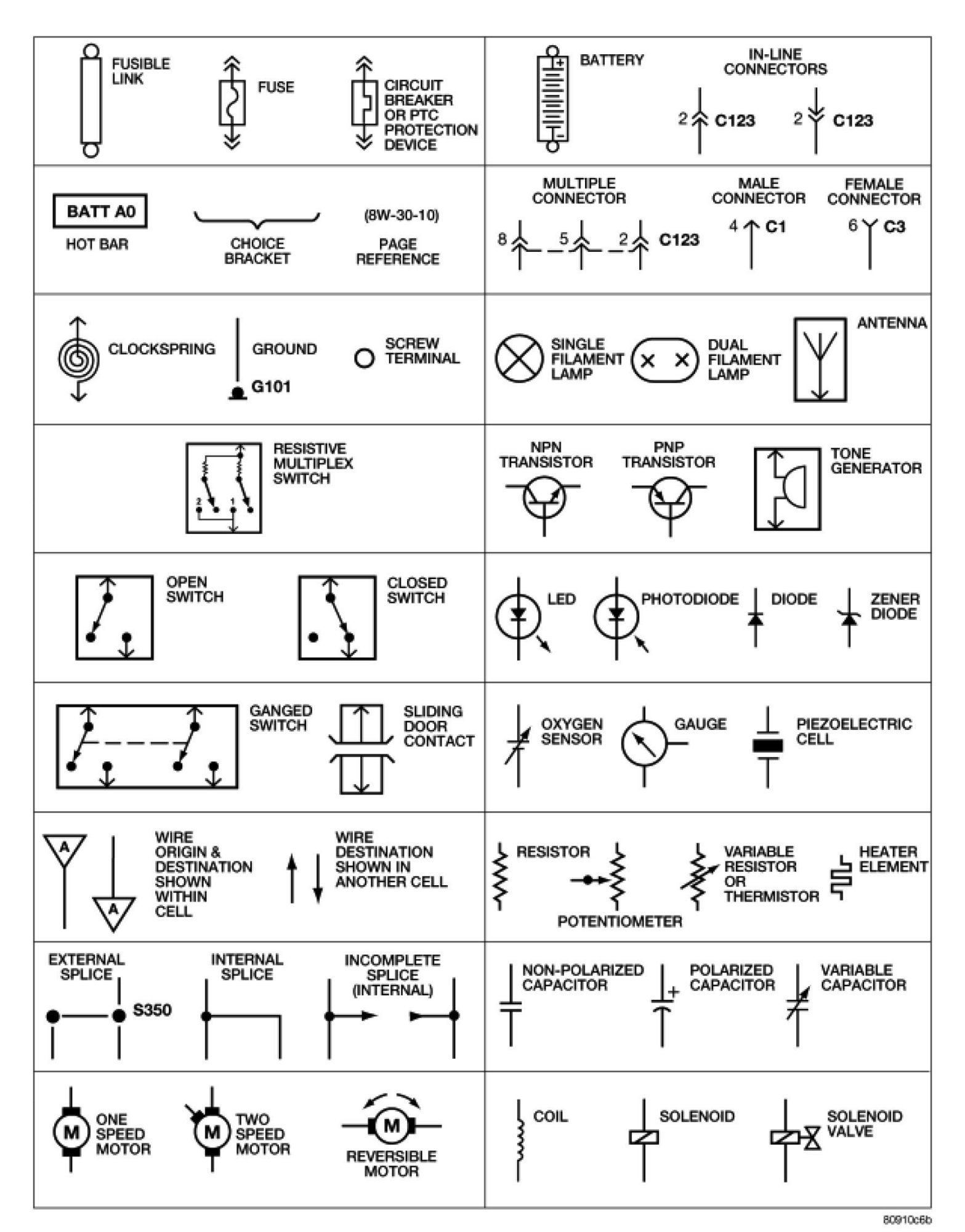 Factory service manual diagram