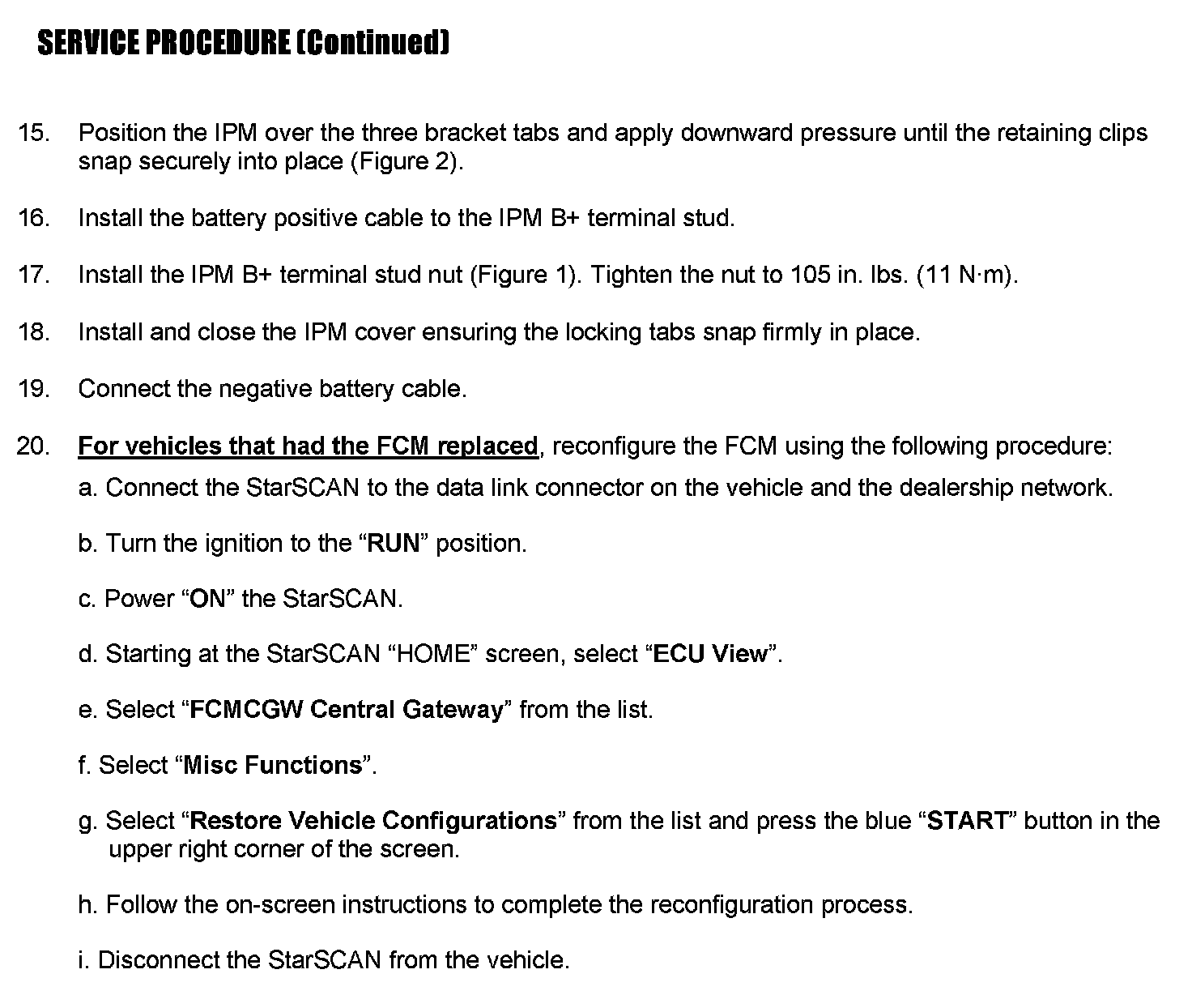 Factory service manual diagram
