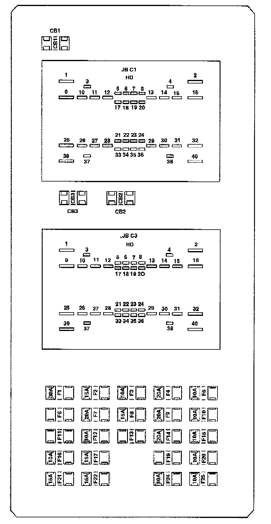 Factory service manual diagram