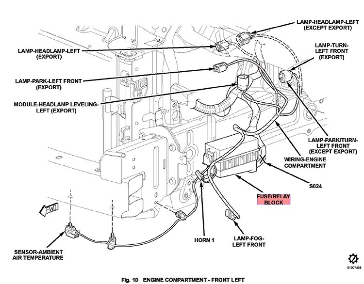 Factory service manual diagram