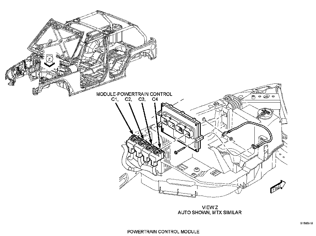 Factory service manual diagram