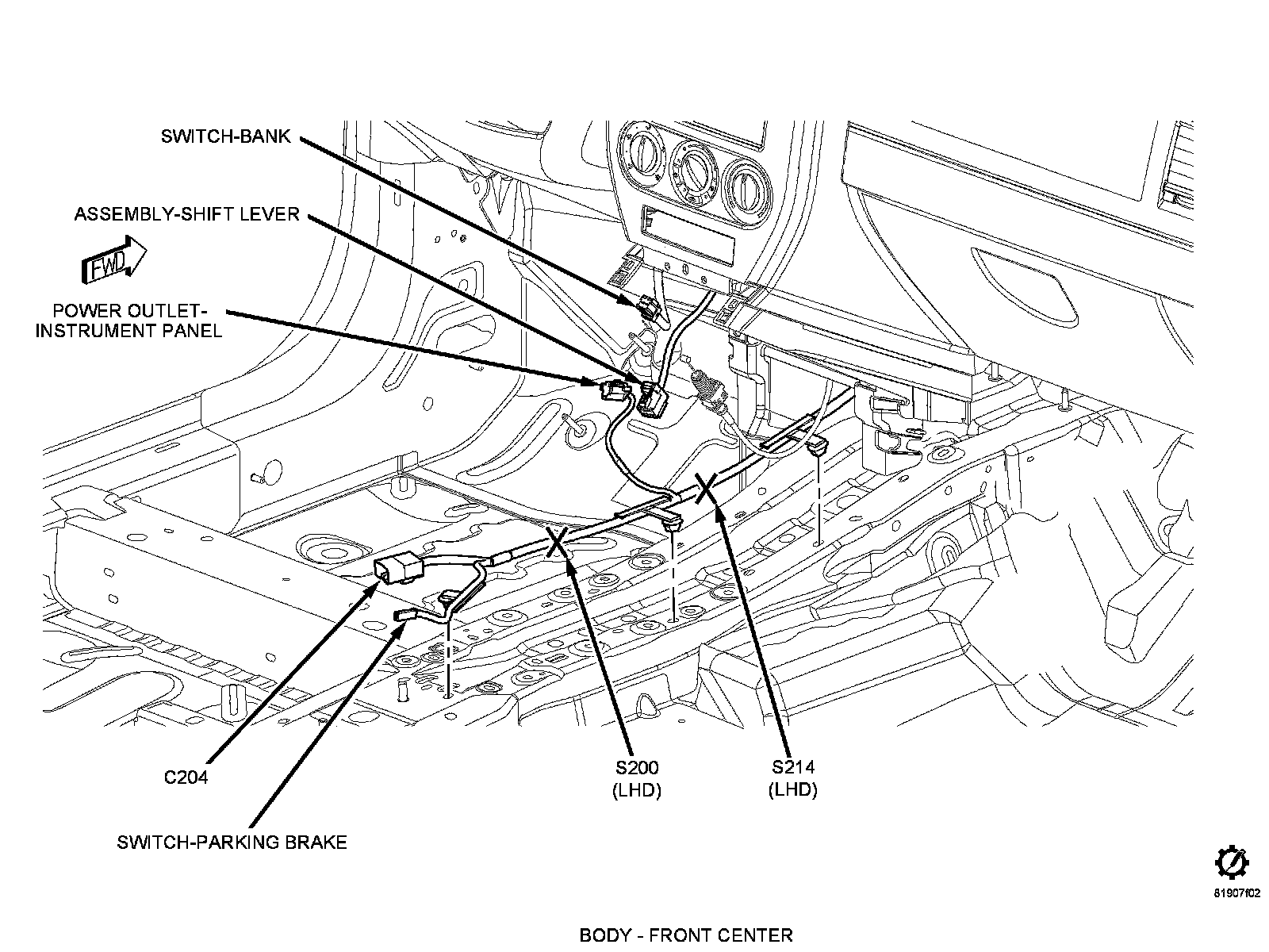 Factory service manual diagram