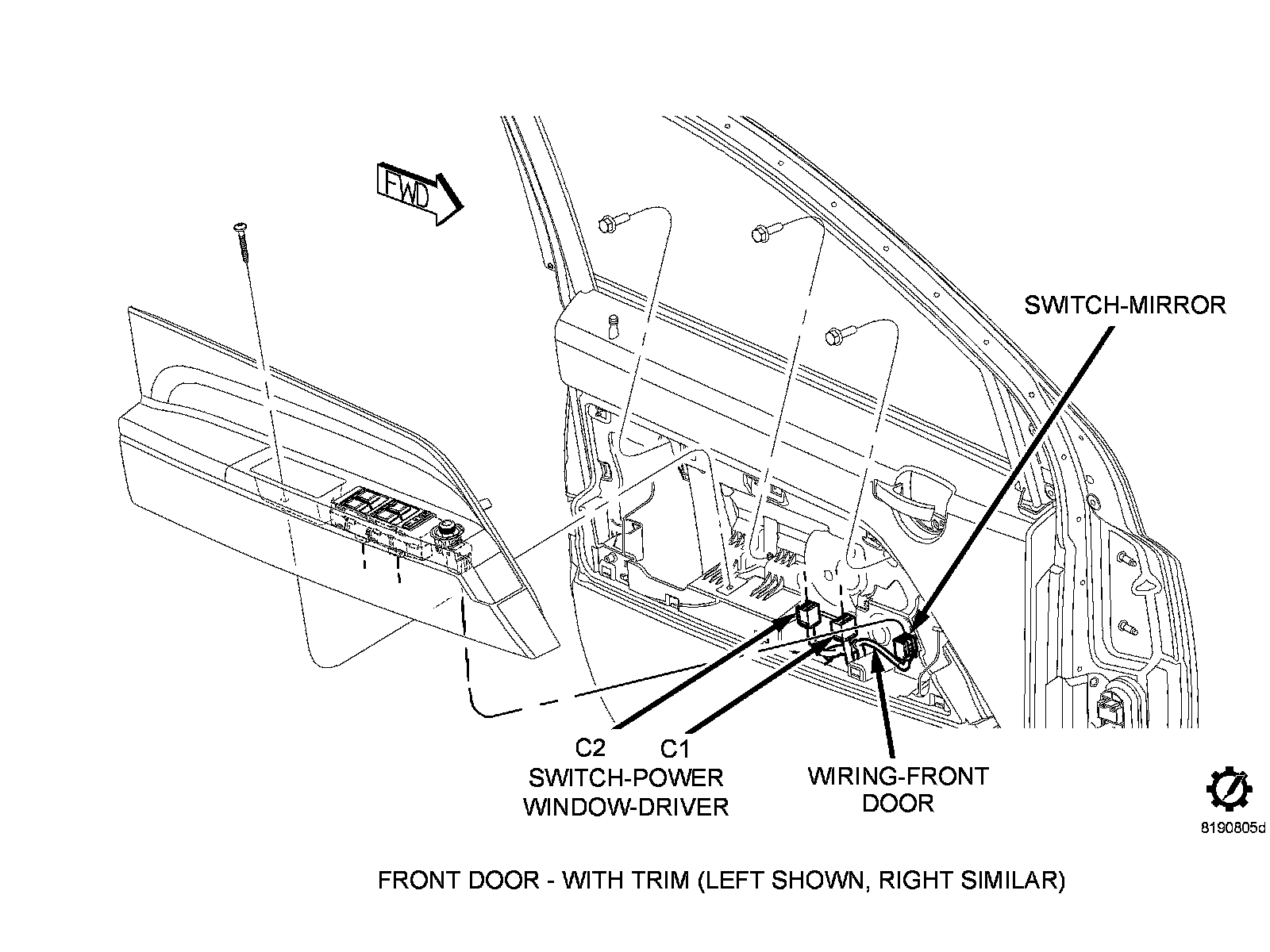 Factory service manual diagram