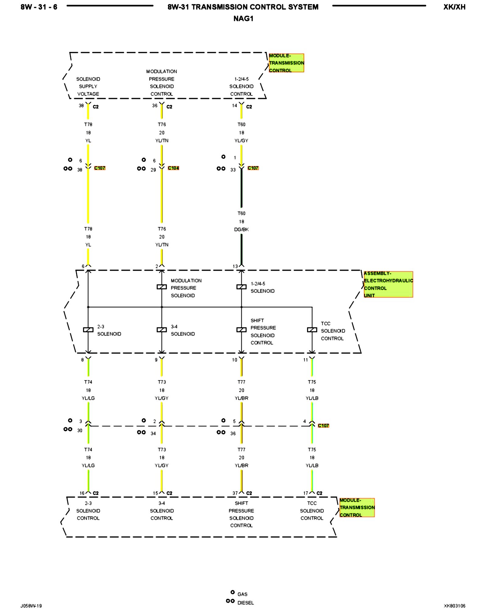 Factory service manual diagram
