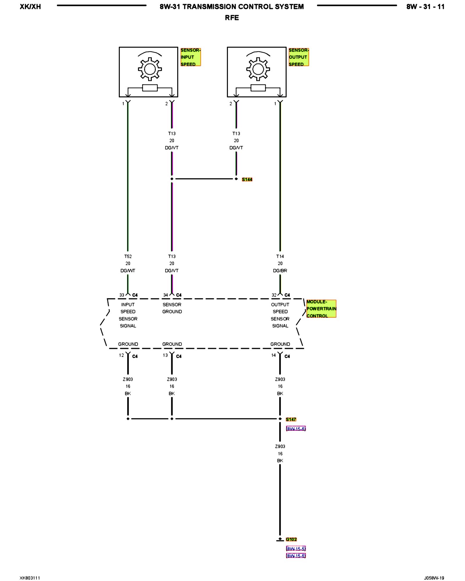 Factory service manual diagram