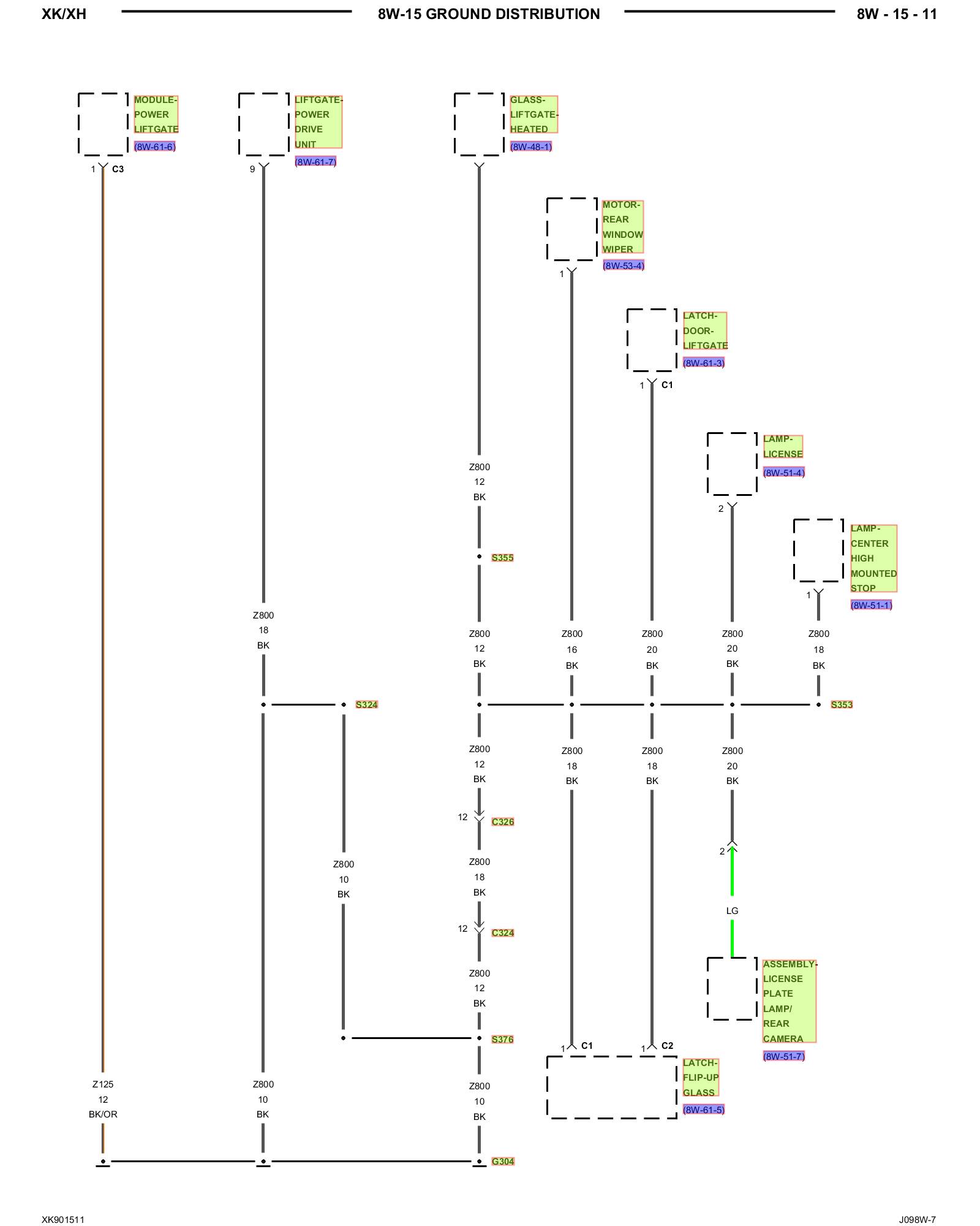 Factory service manual diagram
