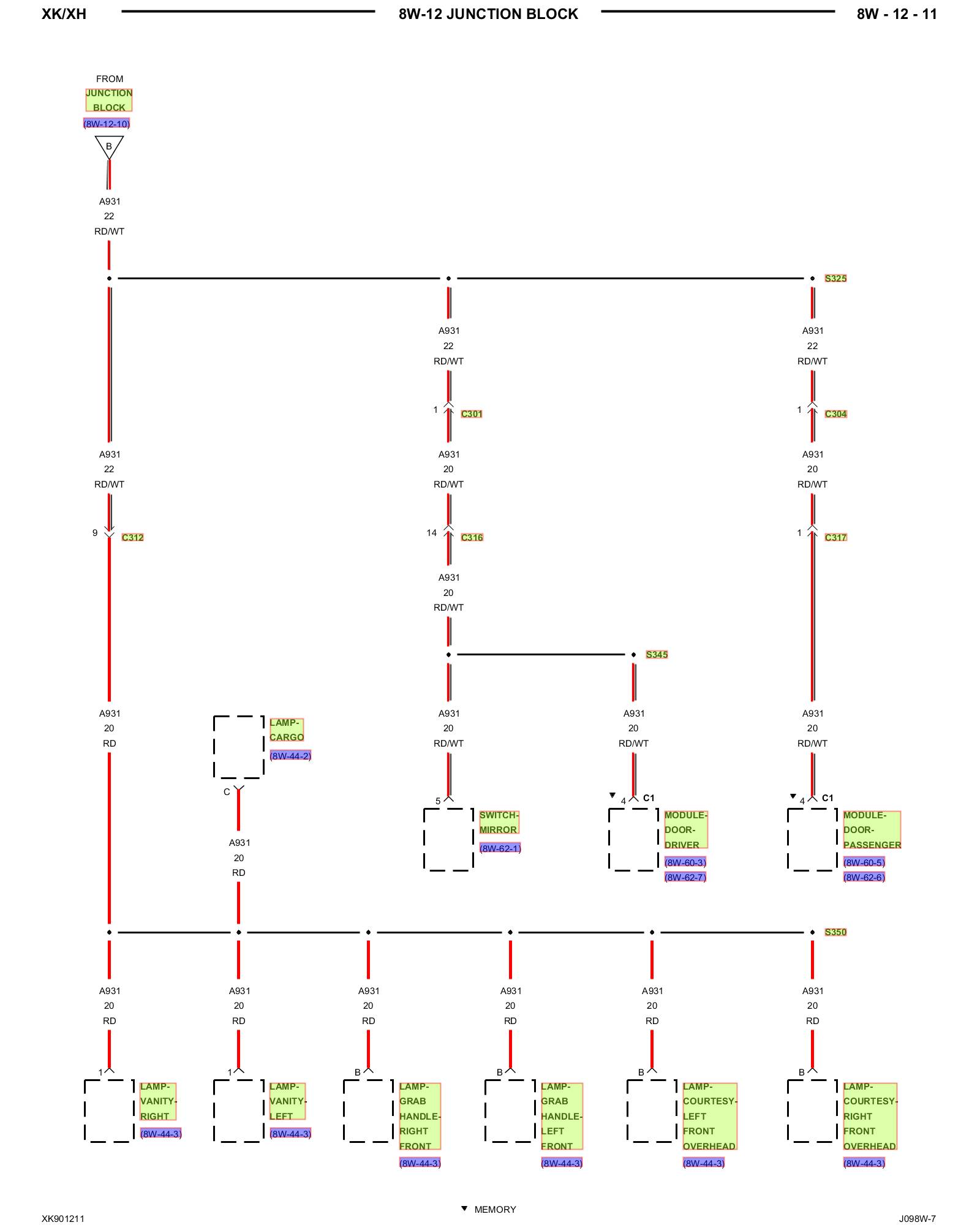 Factory service manual diagram