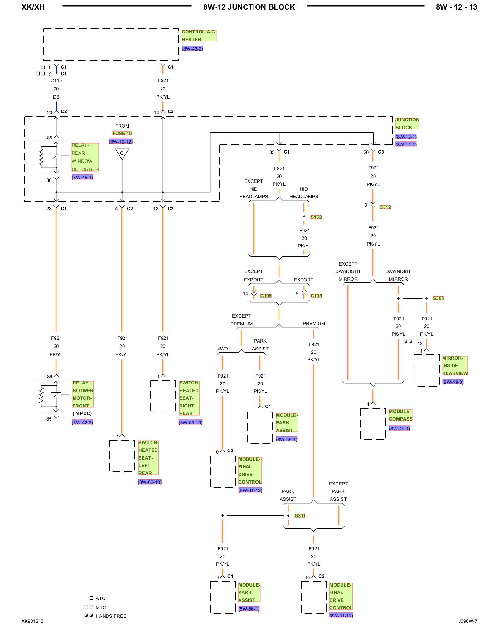 Factory service manual diagram