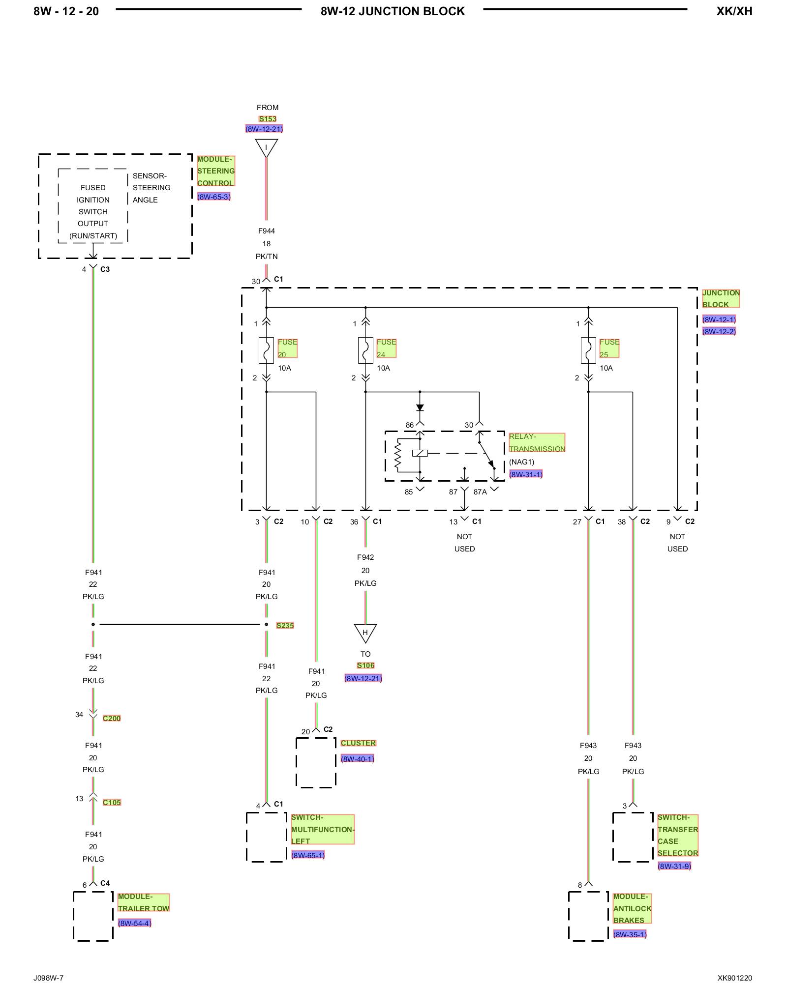 Factory service manual diagram