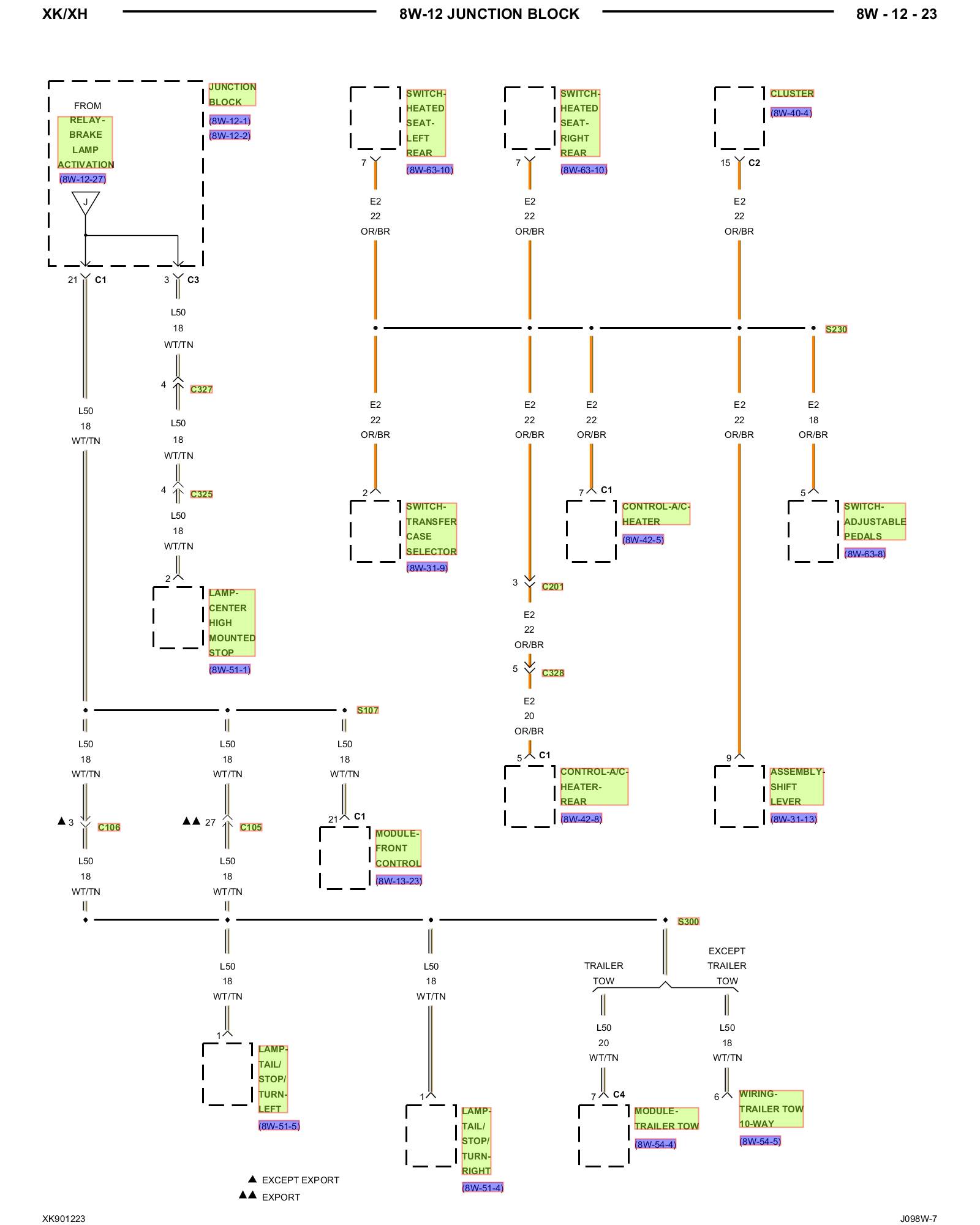 Factory service manual diagram