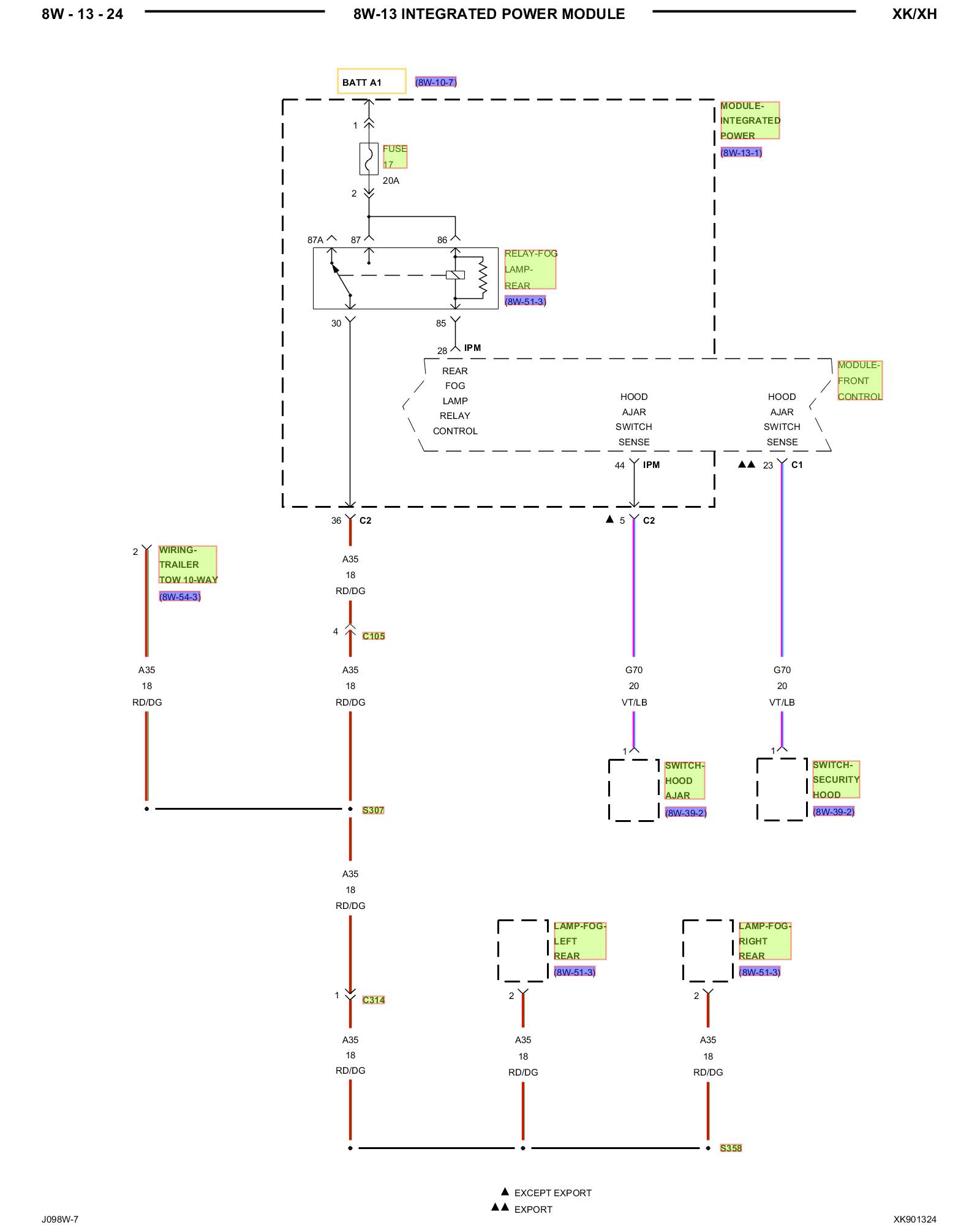 Factory service manual diagram