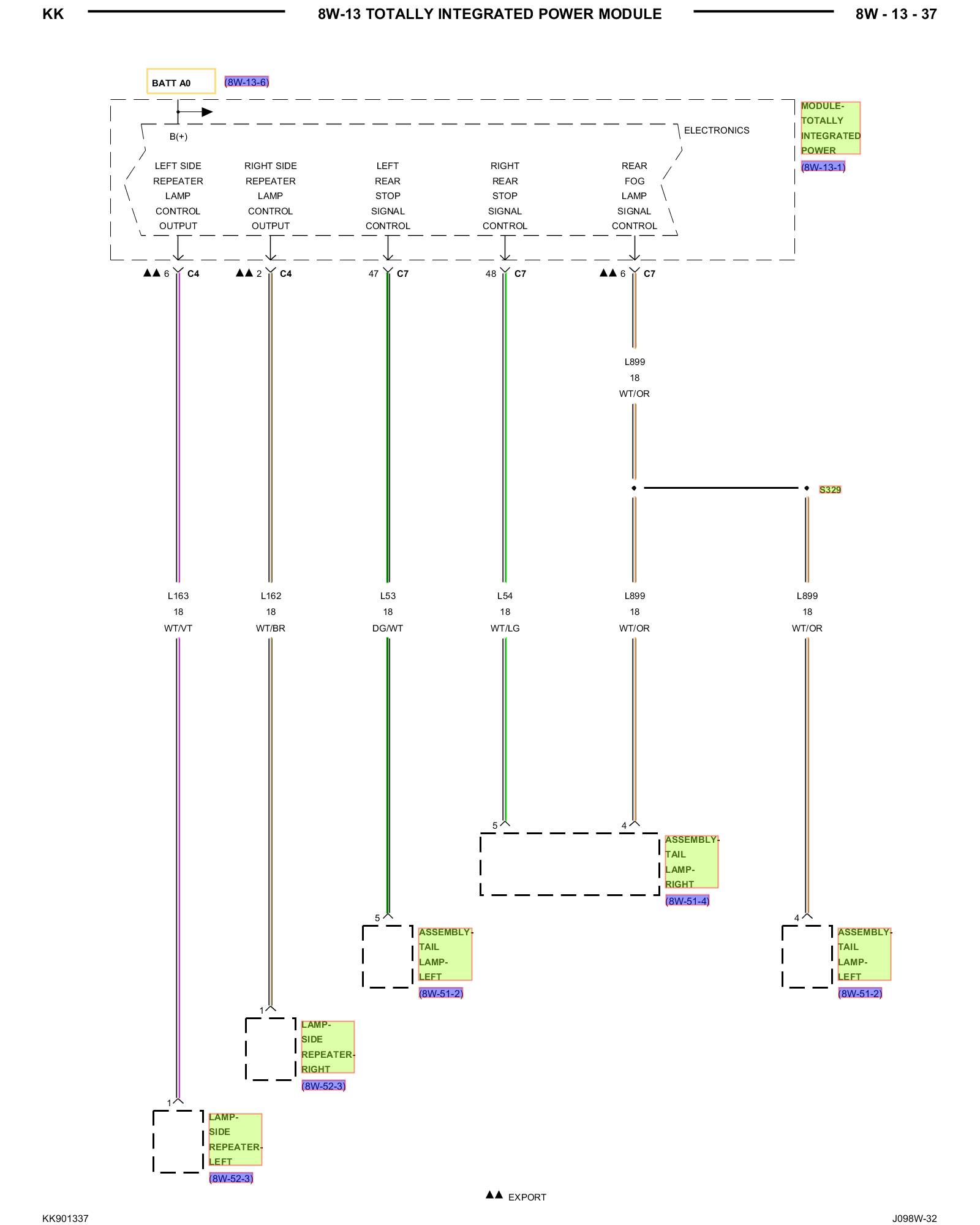 Factory service manual diagram