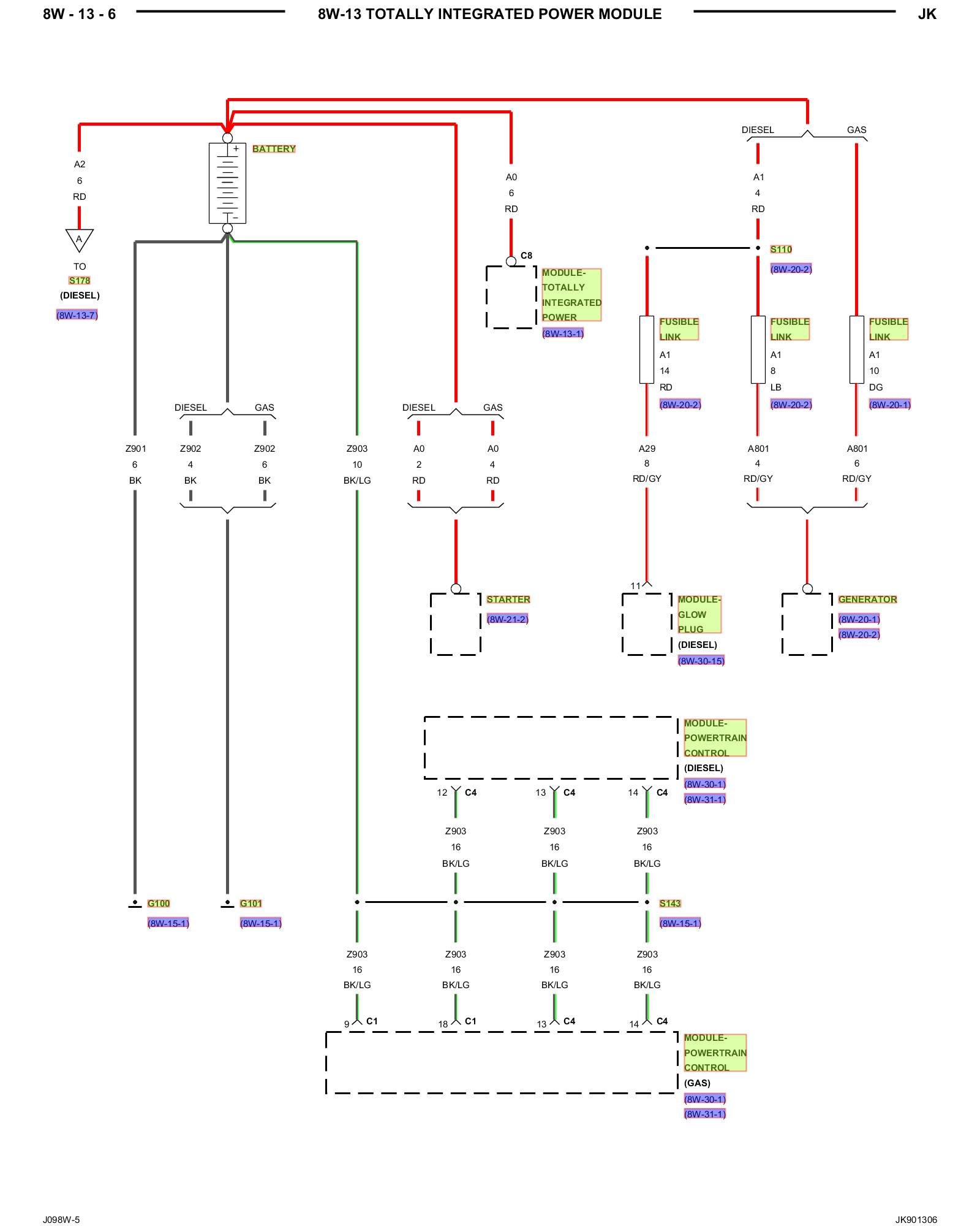 Factory service manual diagram