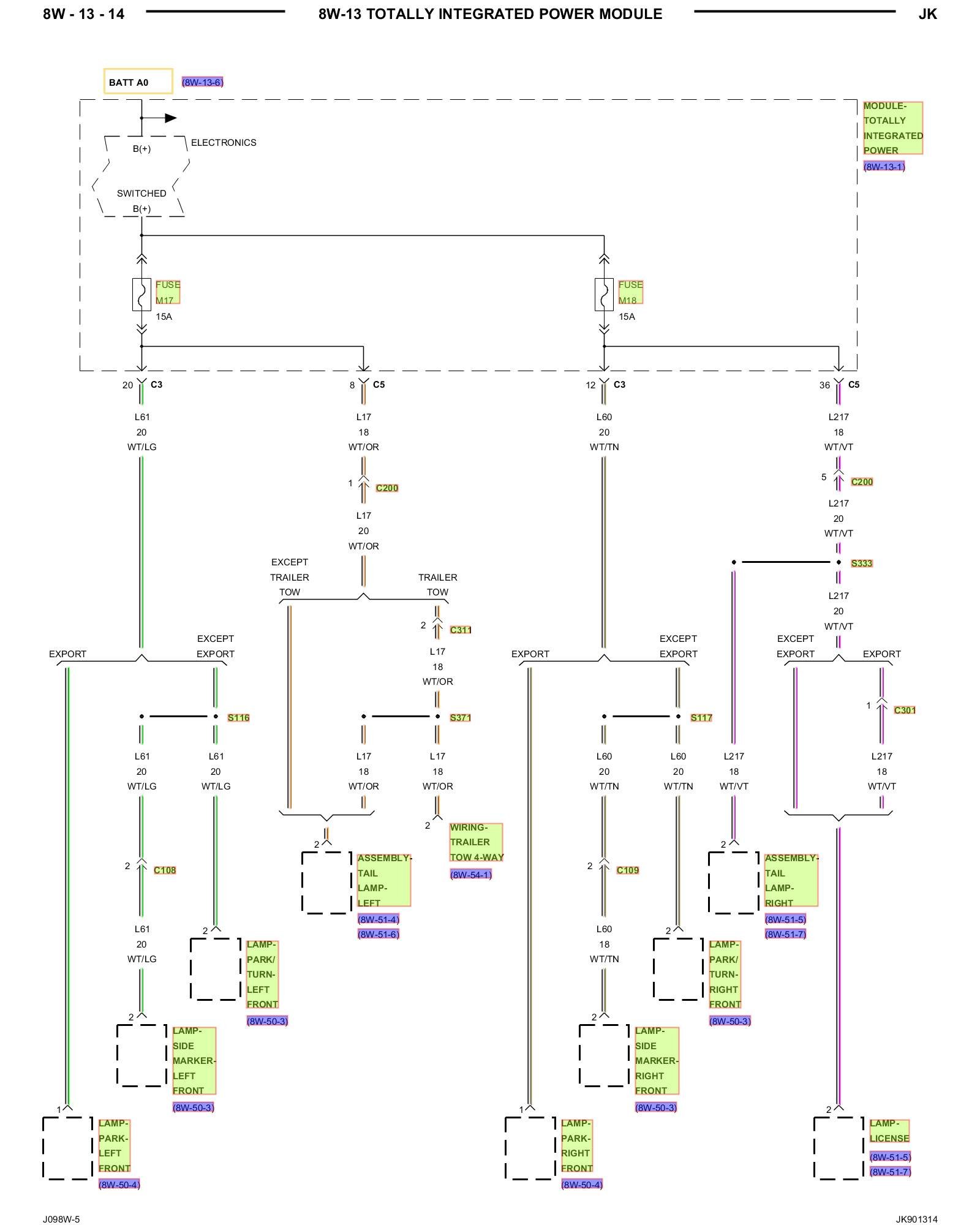 Factory service manual diagram