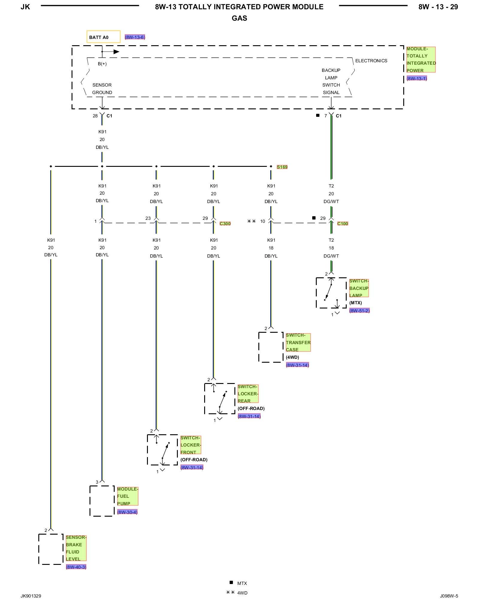 Factory service manual diagram