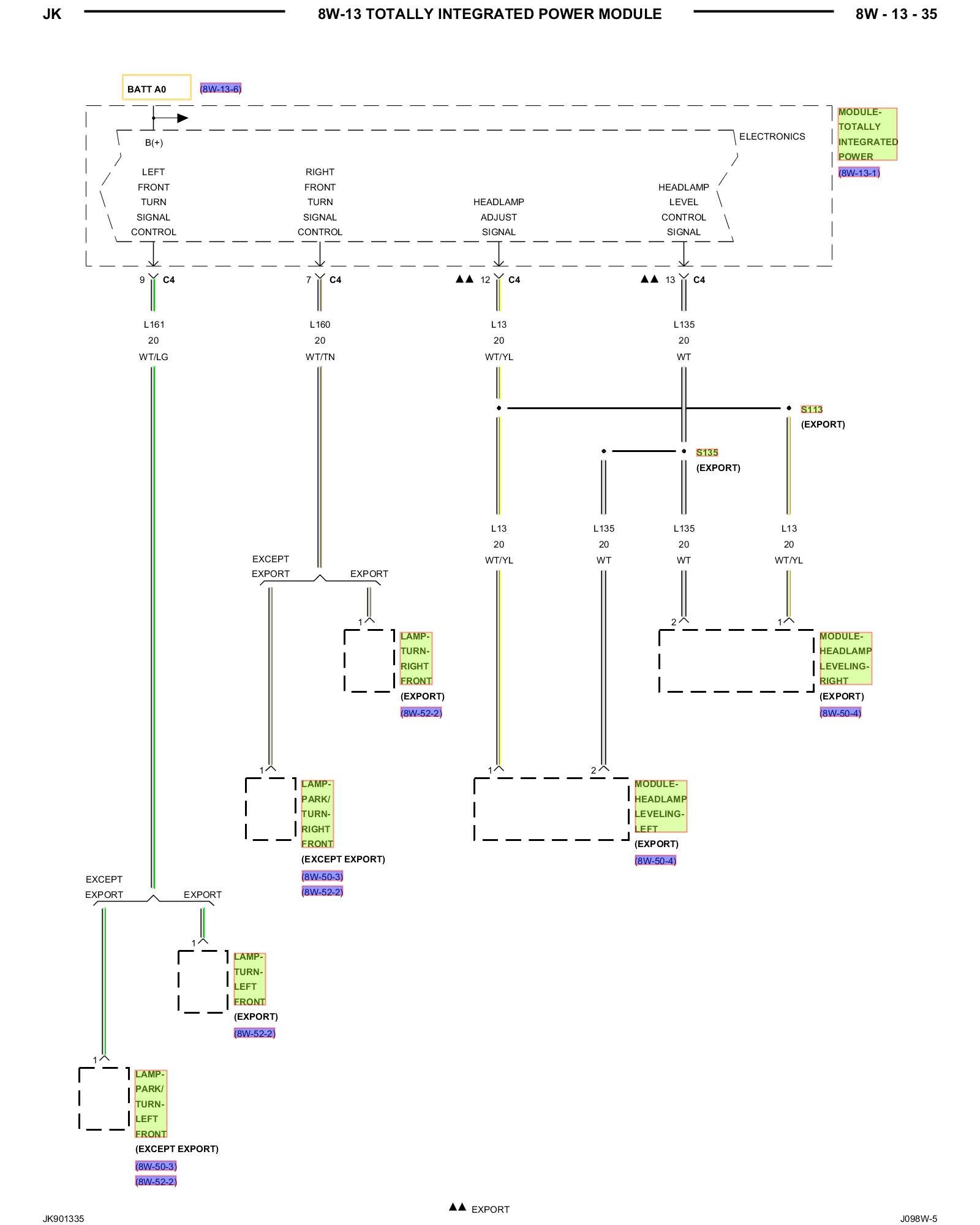 Factory service manual diagram