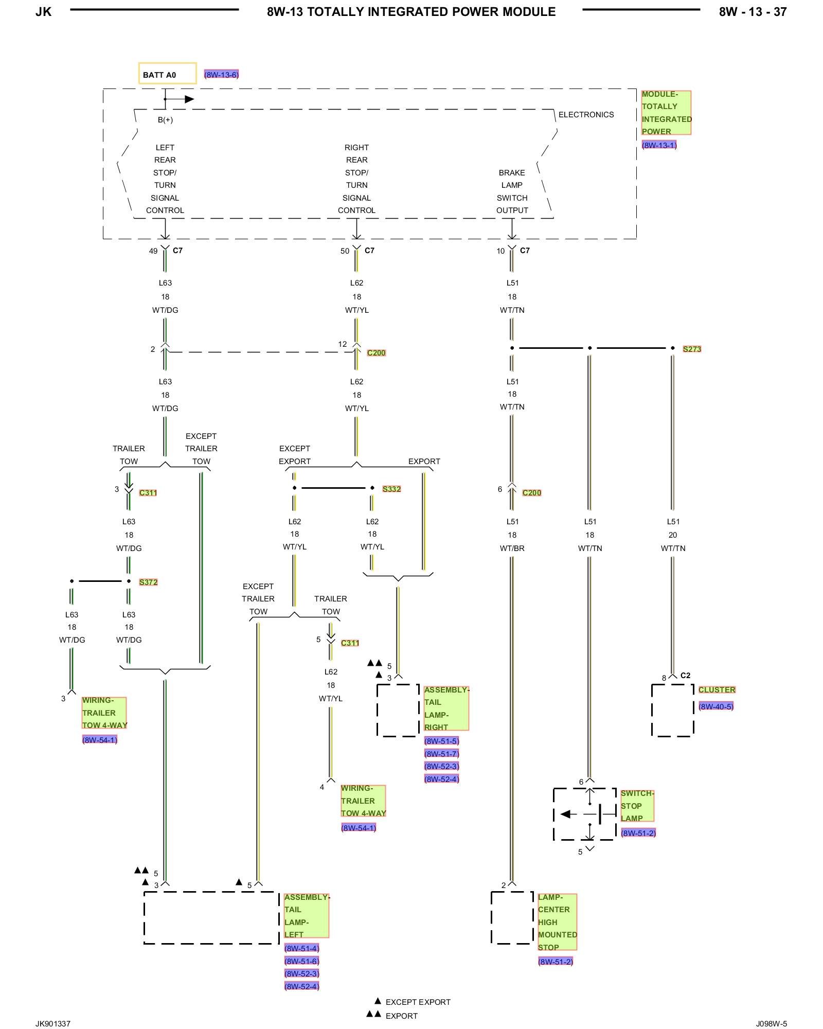 Factory service manual diagram