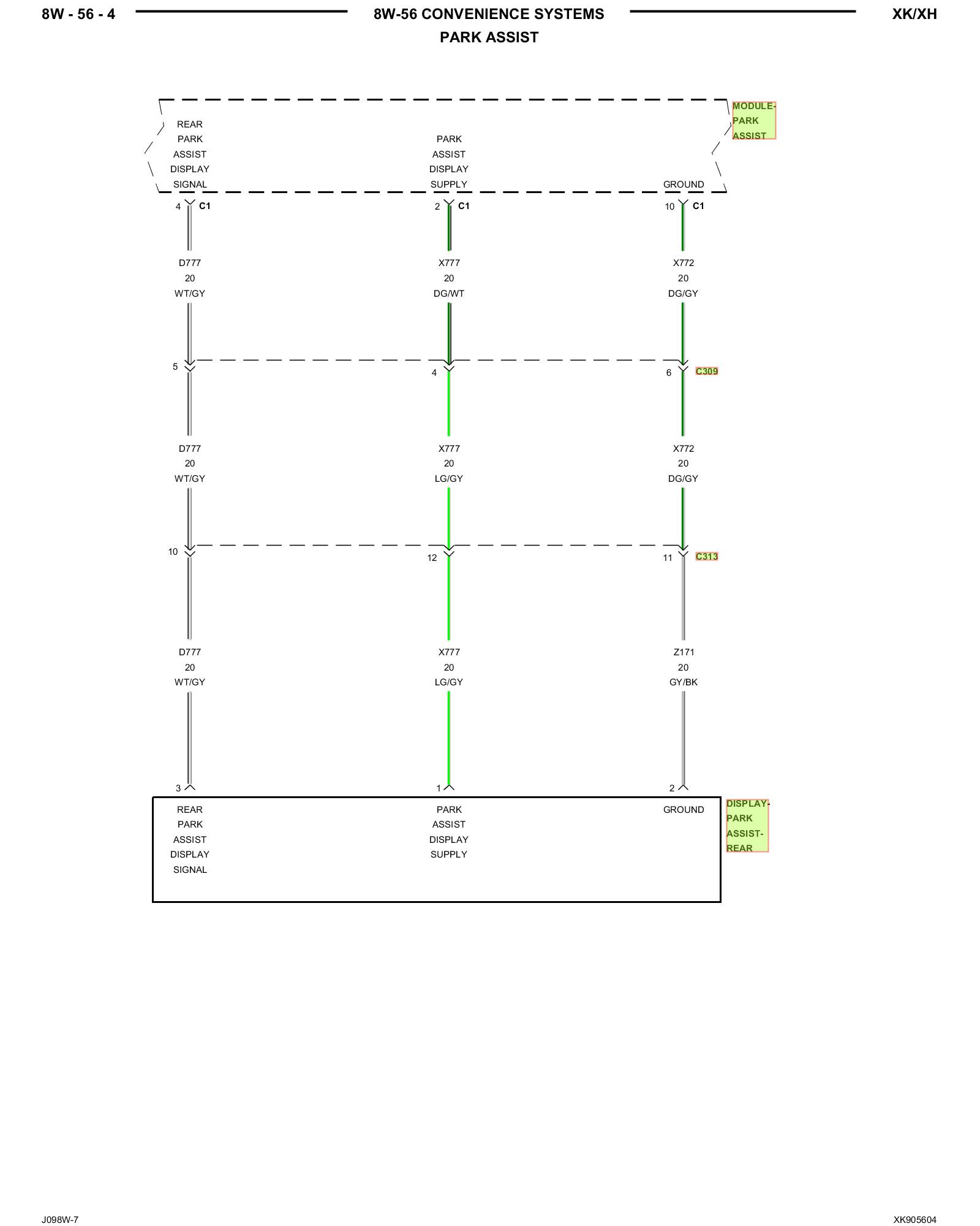 Factory service manual diagram