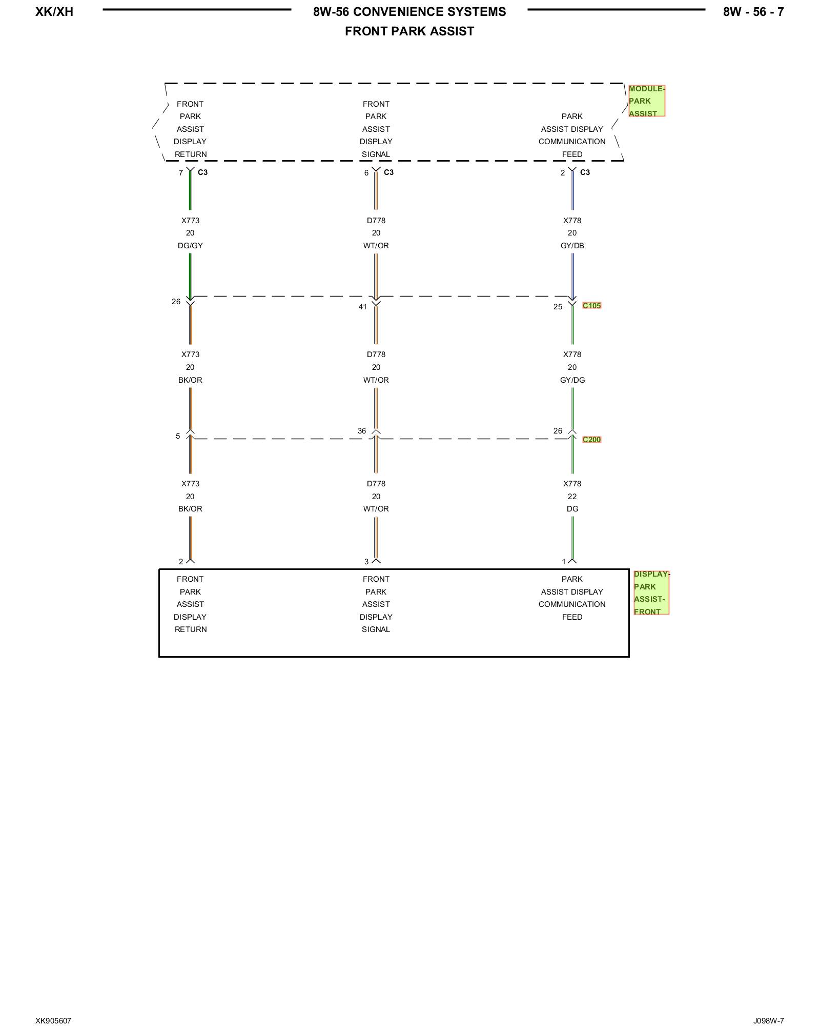 Factory service manual diagram