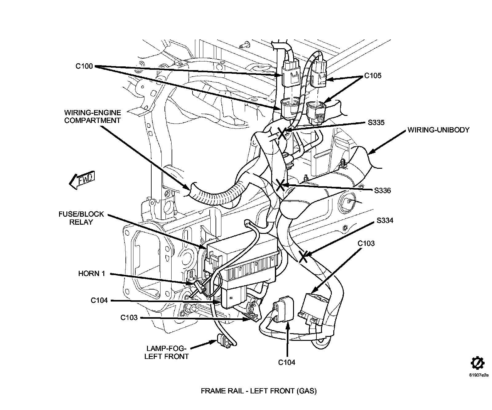 Factory service manual diagram