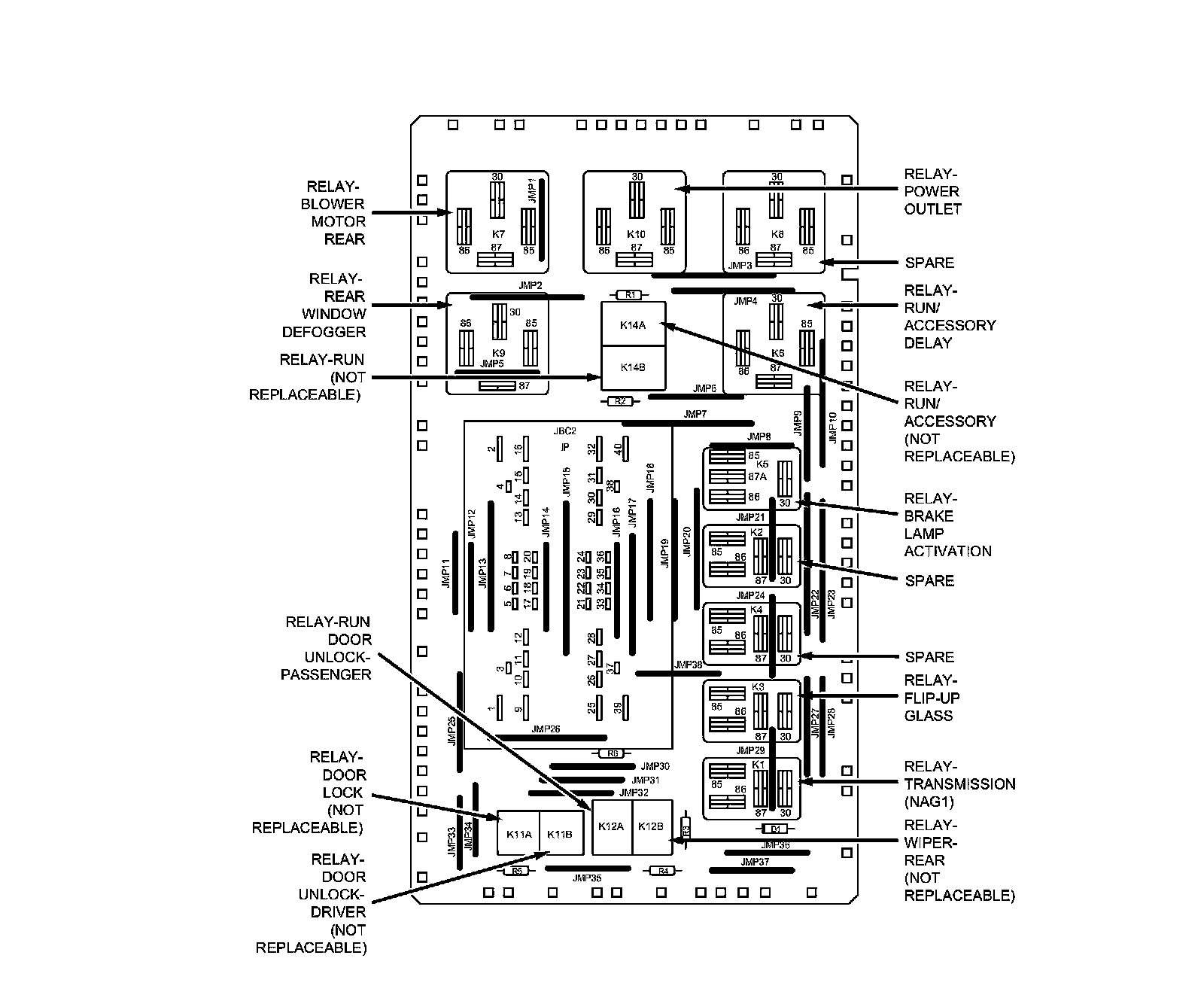 Factory service manual diagram