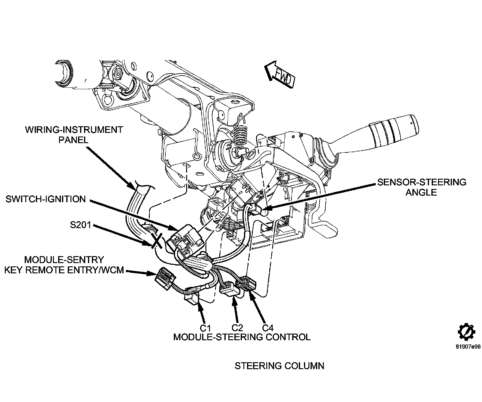 Factory service manual diagram