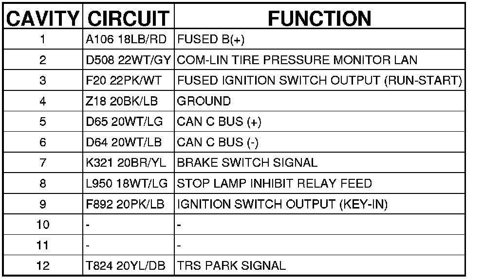 Factory service manual diagram