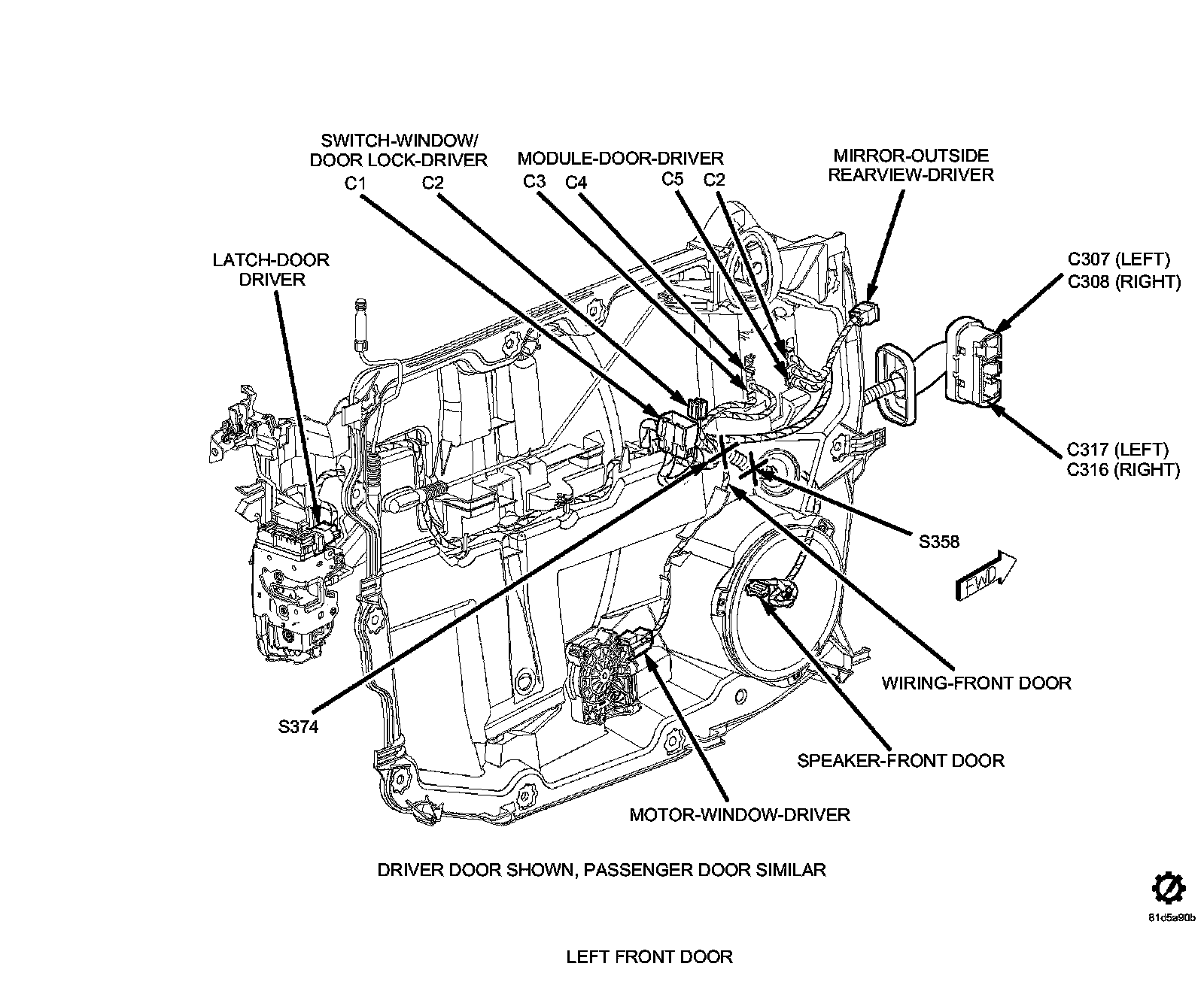 Factory service manual diagram