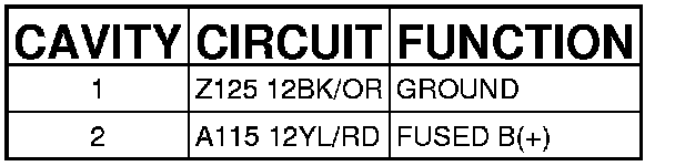 Factory service manual diagram