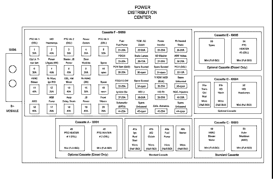 Factory service manual diagram