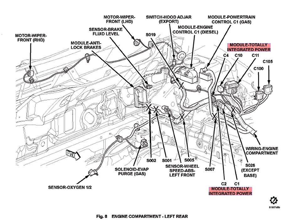Factory service manual diagram
