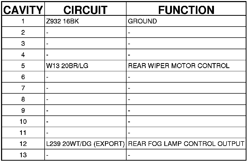 Factory service manual diagram