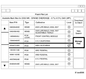 Factory service manual diagram