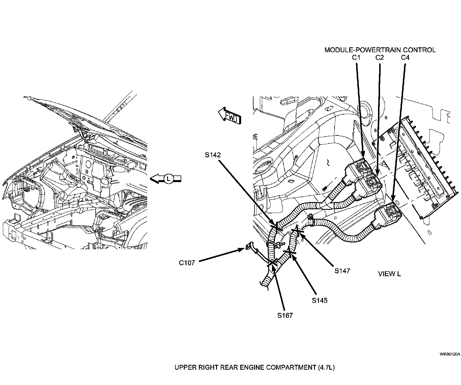 Factory service manual diagram