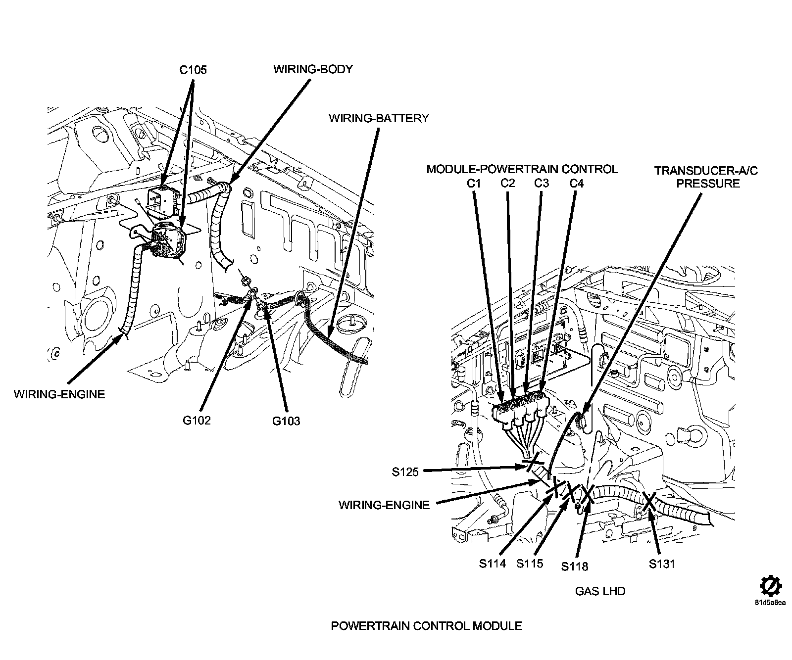Factory service manual diagram