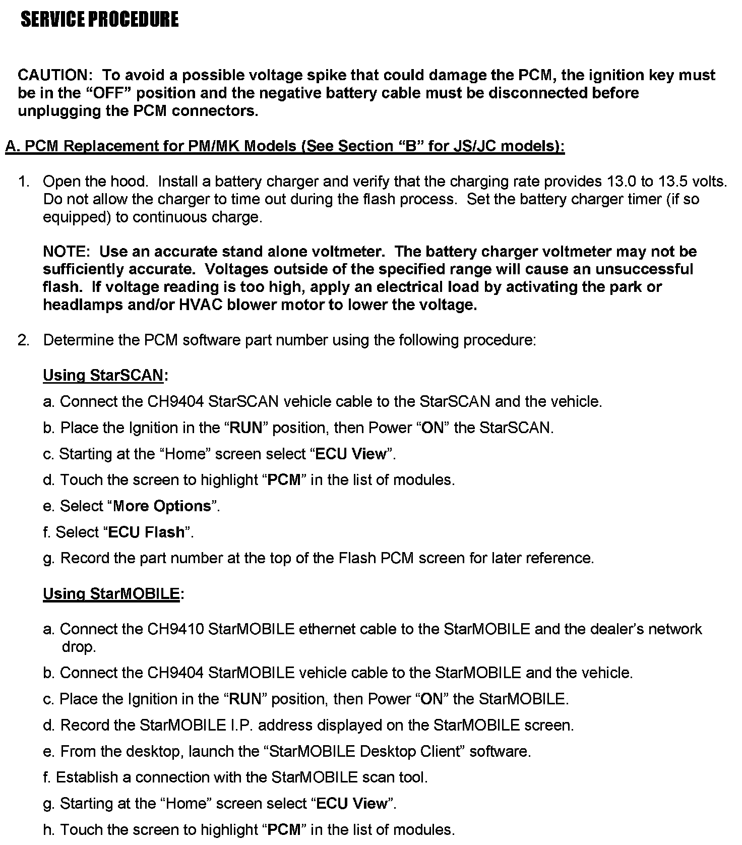 Factory service manual diagram