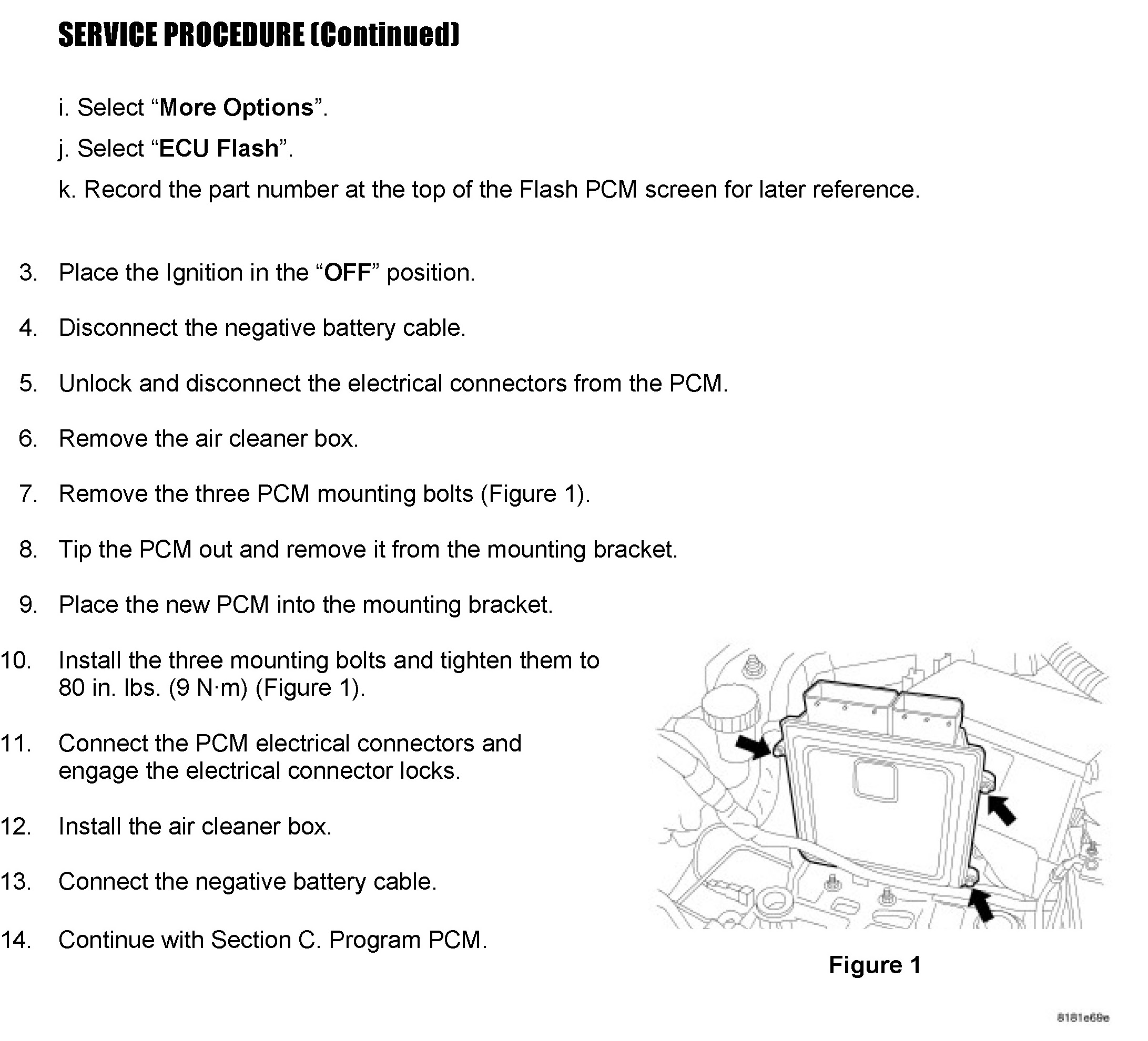 Factory service manual diagram