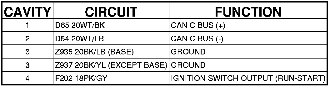 Factory service manual diagram